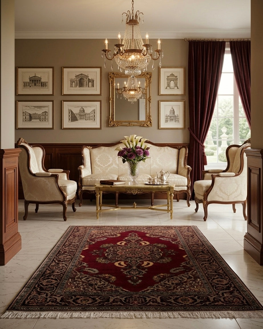 Tapete Persa Kashan - 2,00×1,30m