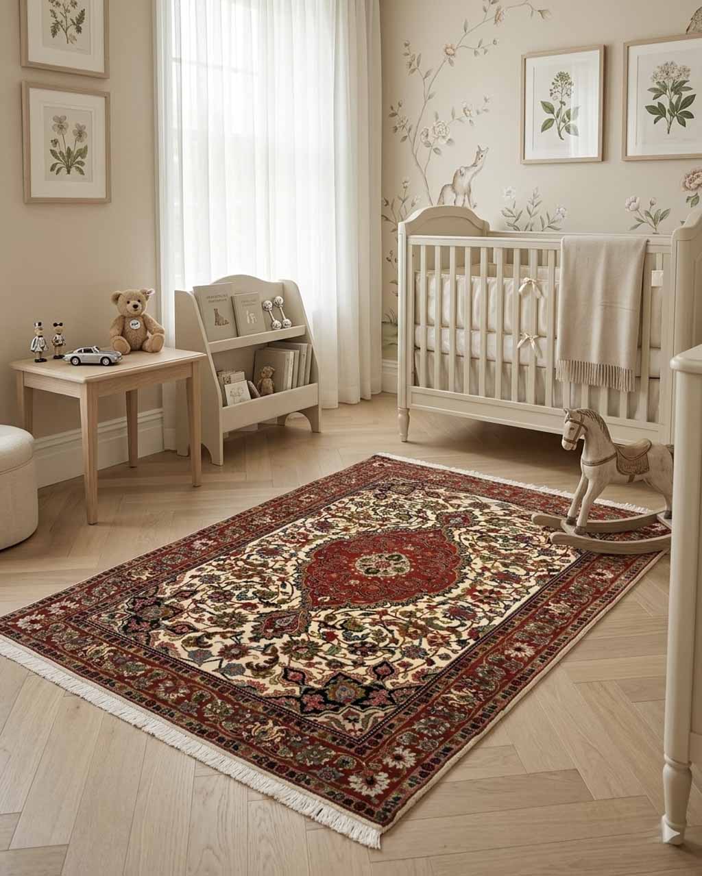 Tapete Persa Tabriz - 1,50 x 1,05 m