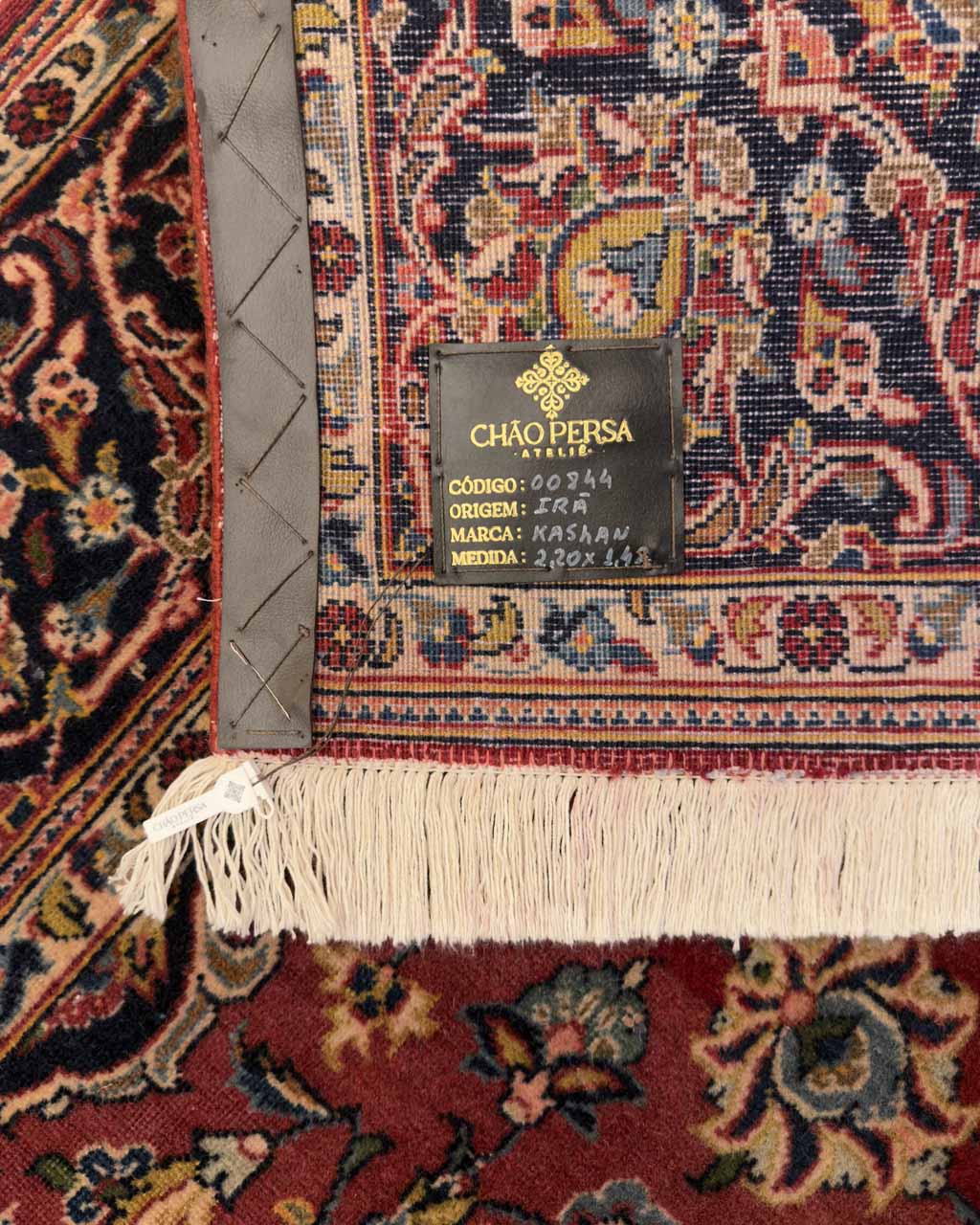 Tapete Persa Kashan - 2,20 x 1,43m