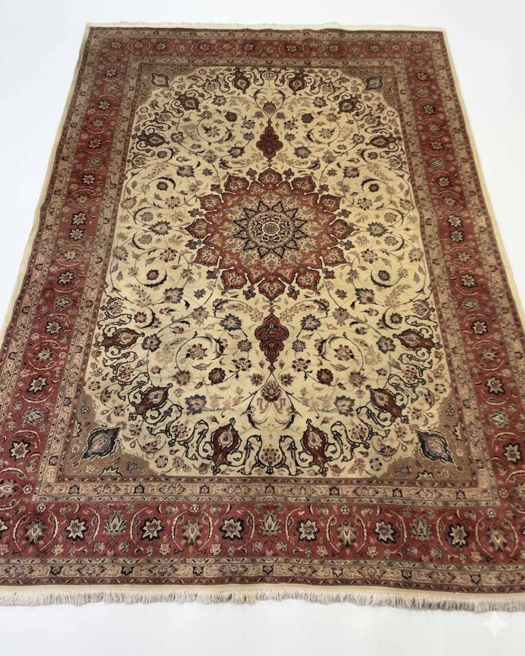 Tapete Persa Tabriz - 3,55 x 2,53 m
