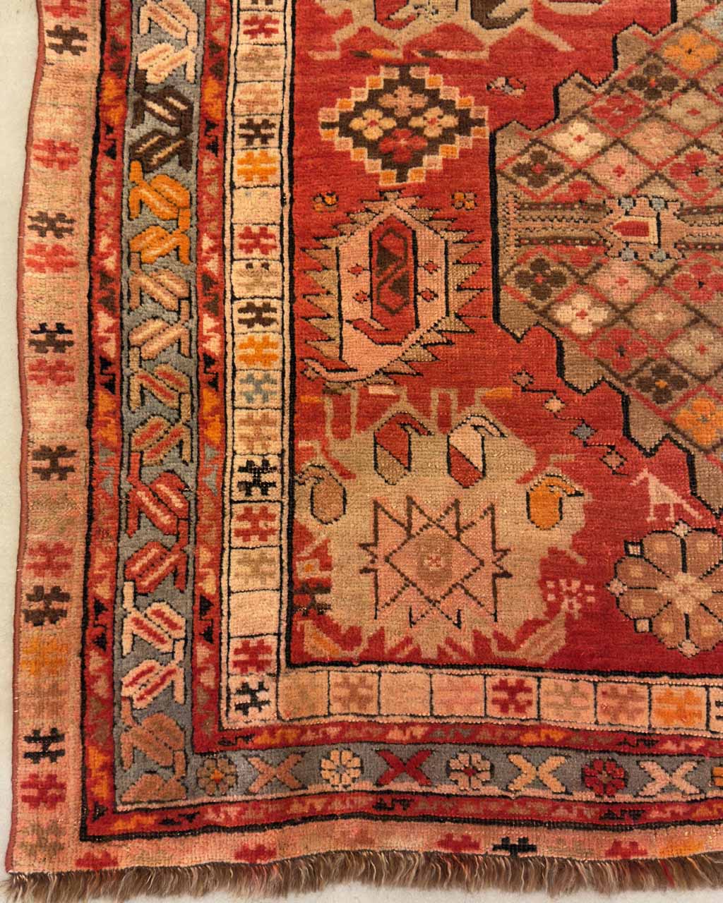 Tapete Caucasiano Kuba Shirvan (Raridade Centenária) - 2,95 x 1,42 m