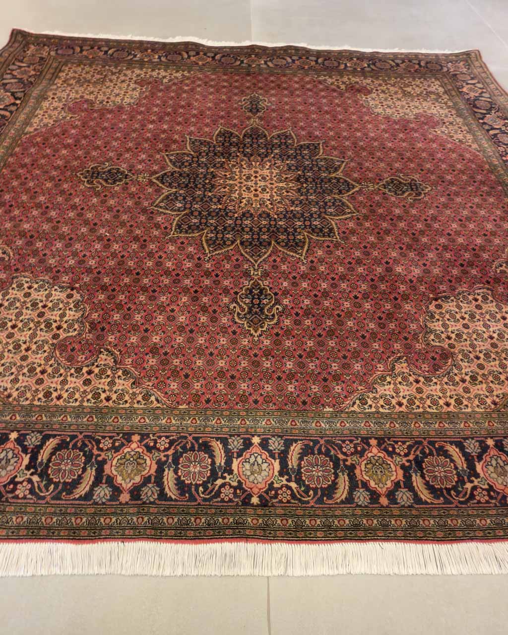 Tapete Persa Tabriz - 2,02 x 2,04 m