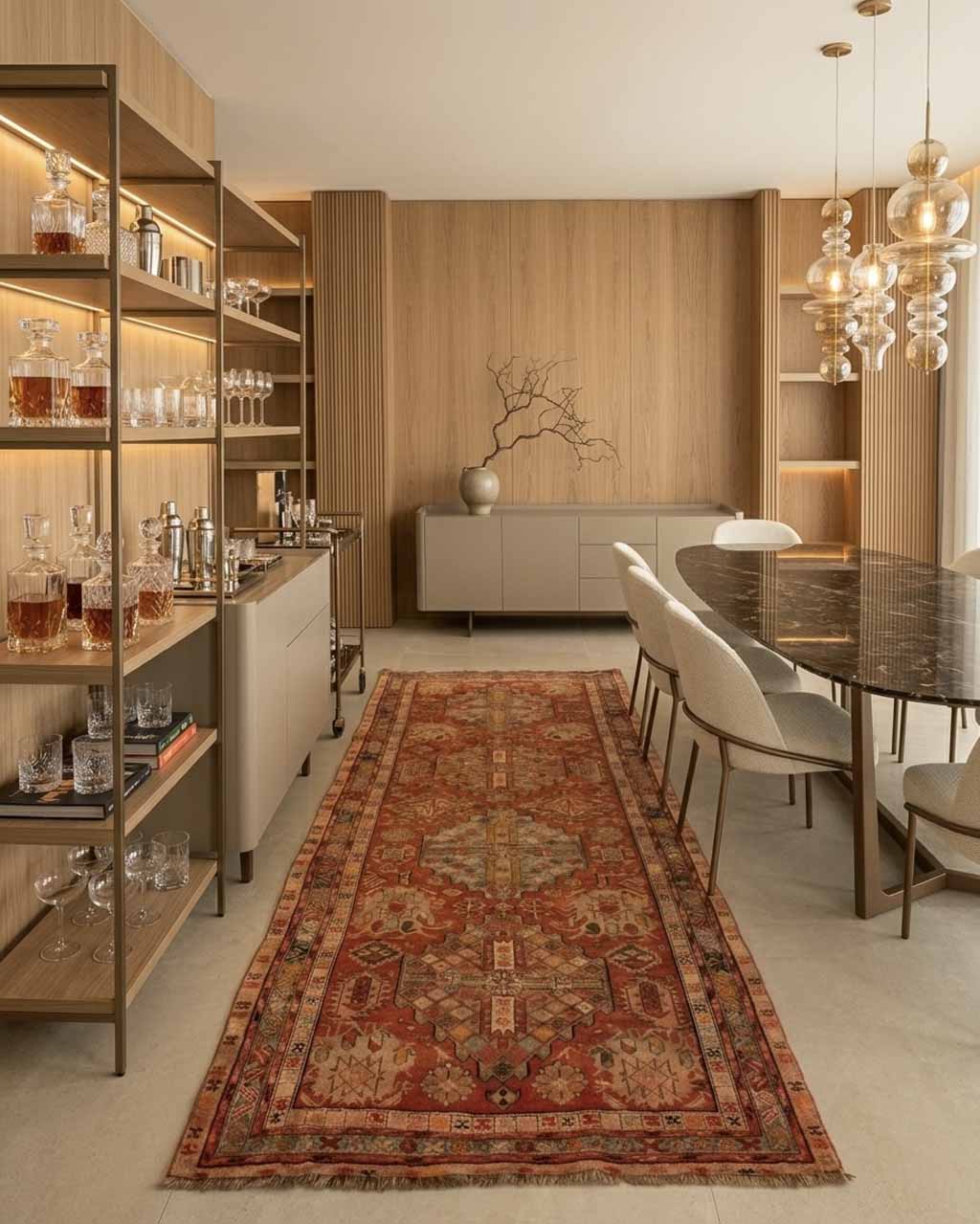 Tapete Caucasiano Kuba Shirvan (Raridade Centenária) - 2,95 x 1,42 m