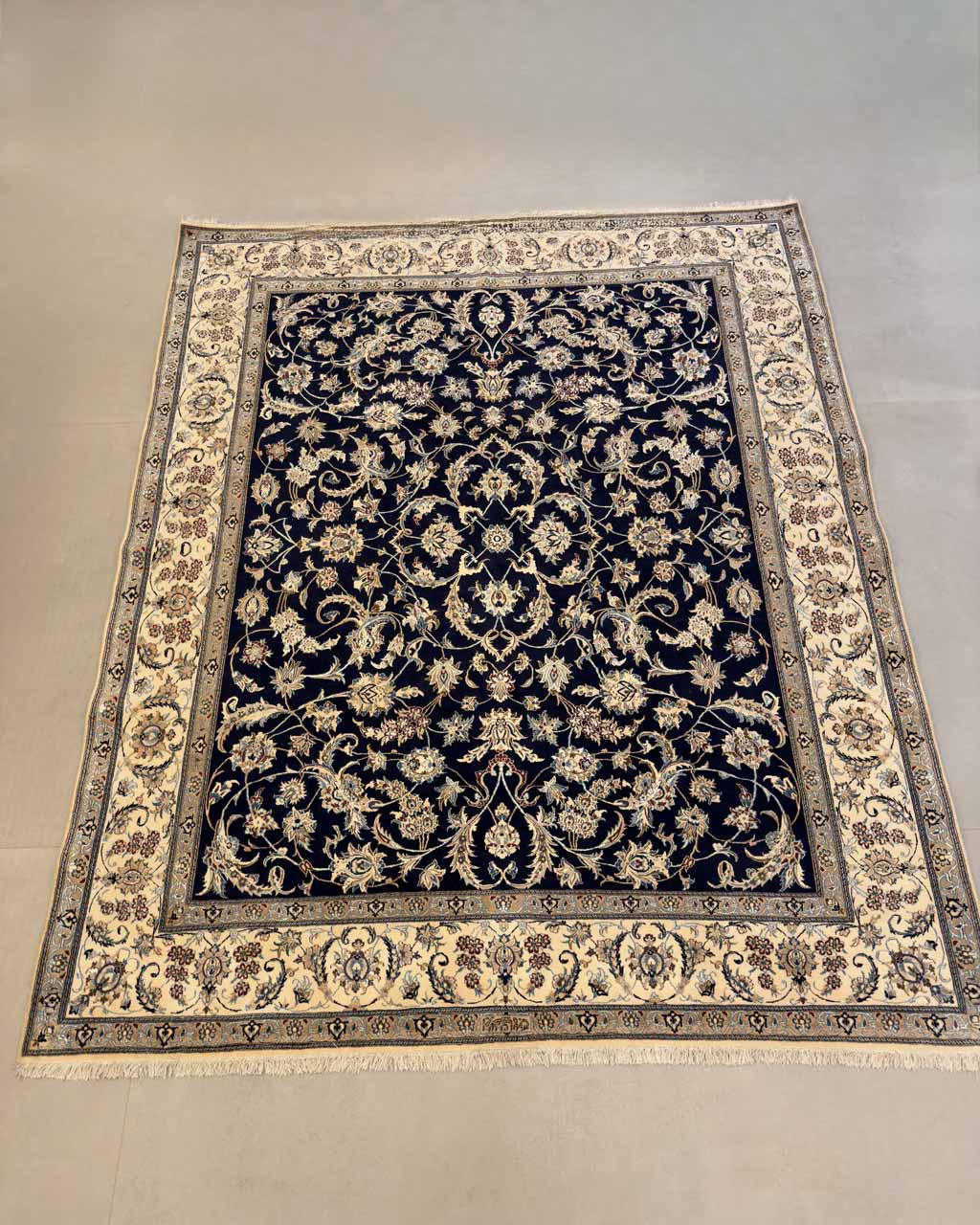 Tapete Persa Nain Habibian - 2,40 x 2,00 m