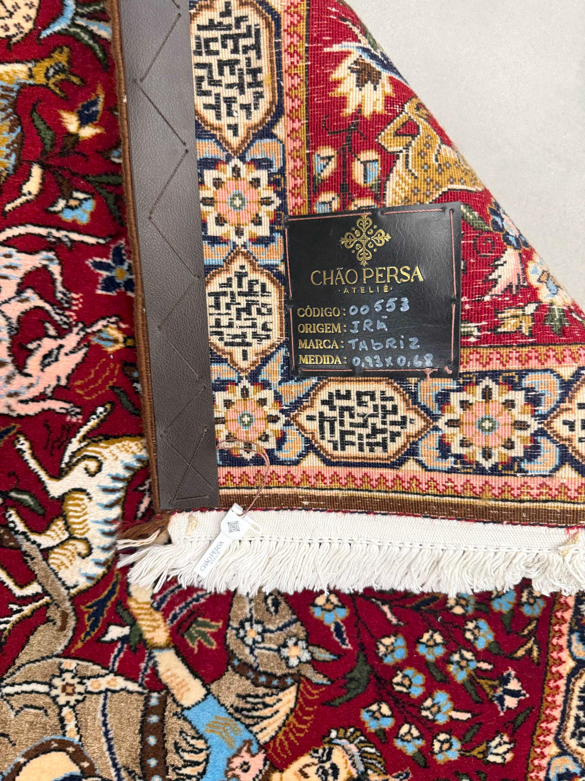 Tapete Persa Tabriz  83x62cm