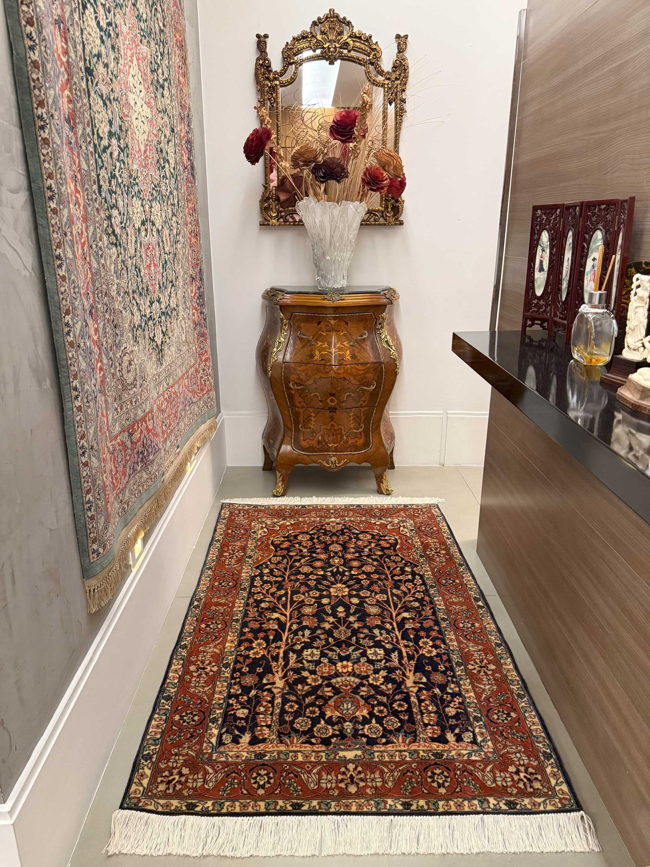 Tapete Persa Tabriz Indo 150x96cm
