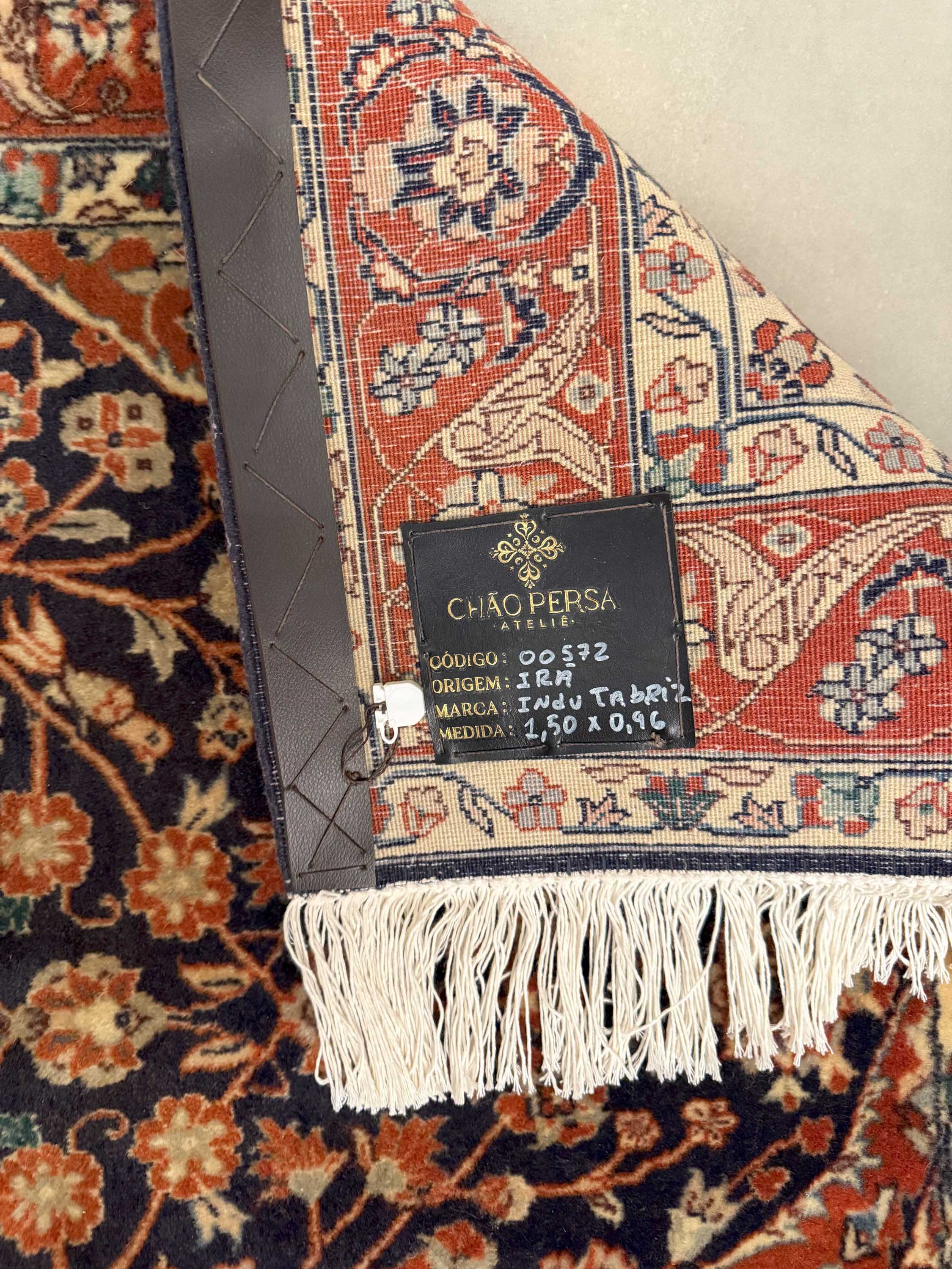 Tapete Persa Tabriz Indo 150x96cm