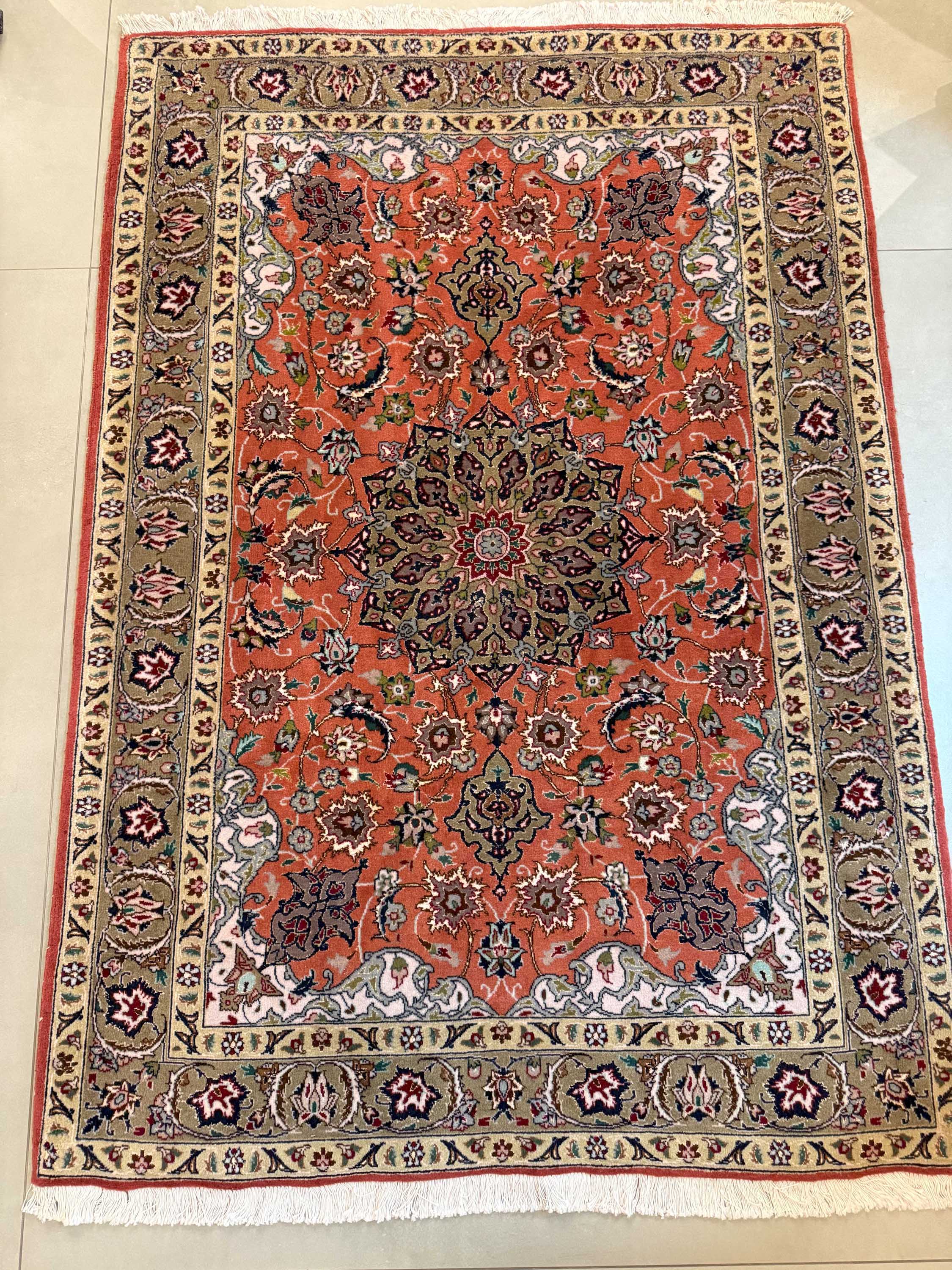 Tapete Persa Tabriz Naqsheh  146x103cm