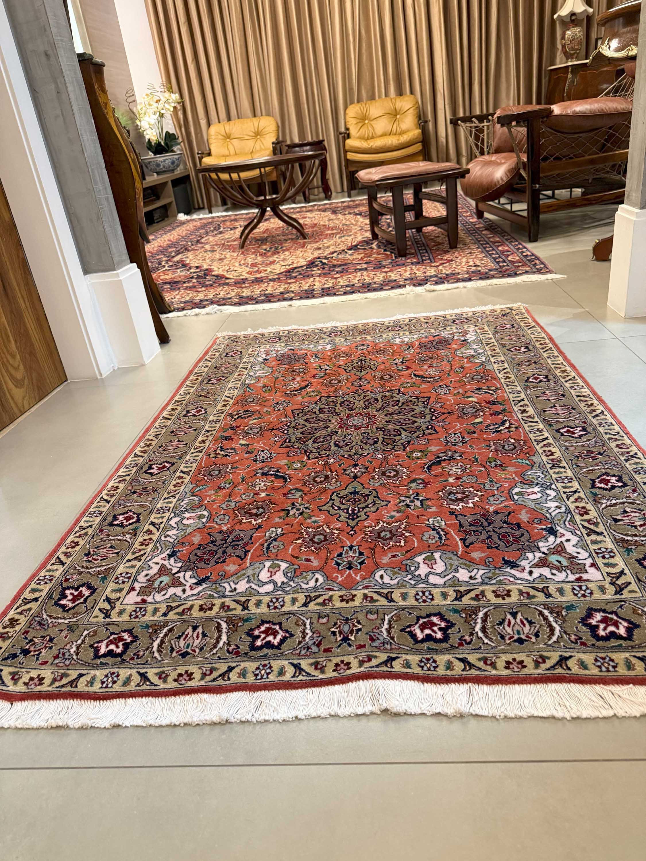Tapete Persa Tabriz Naqsheh  146x103cm