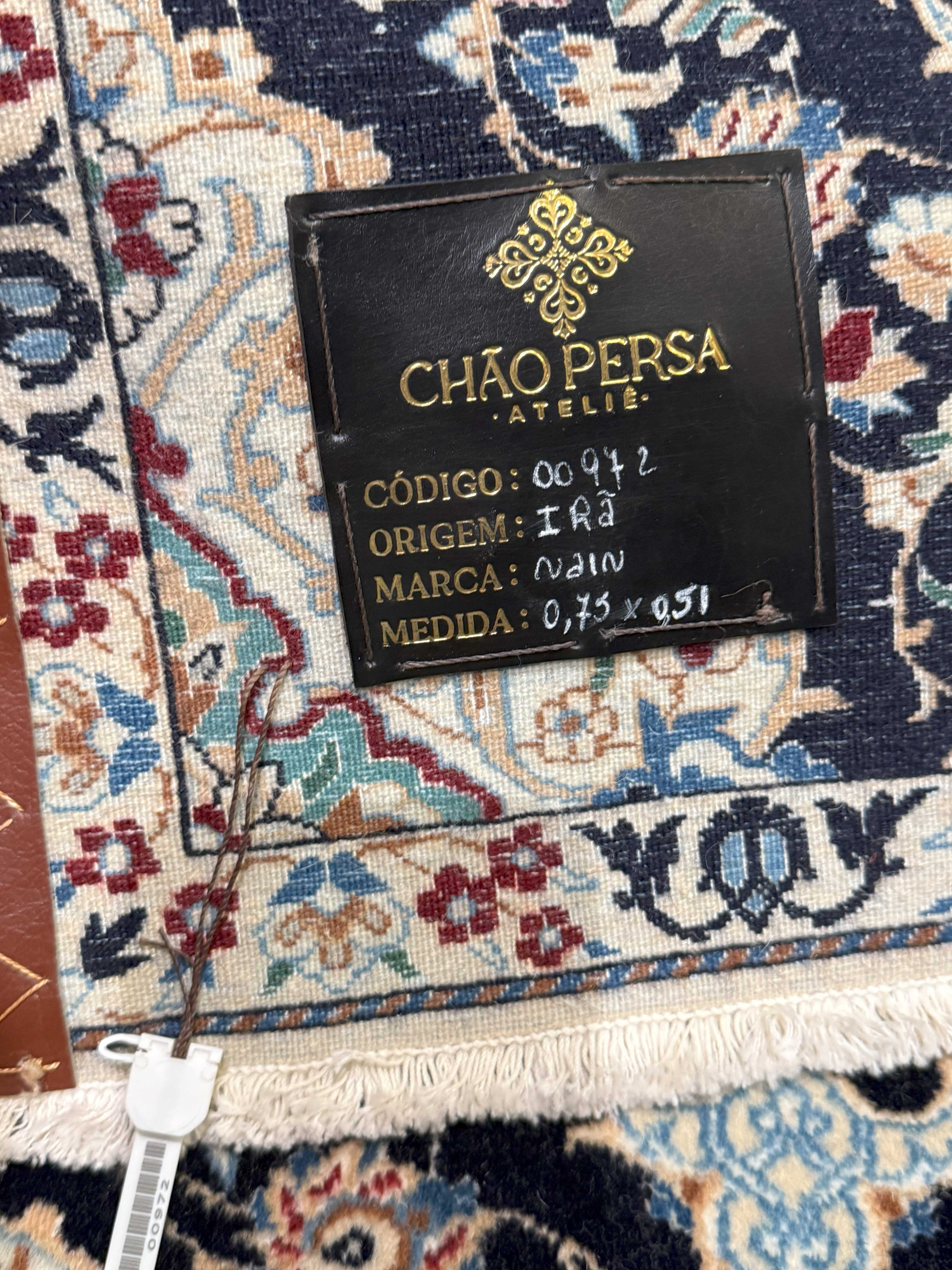 Tapete Persa Nain Extra Fine 75x51cm