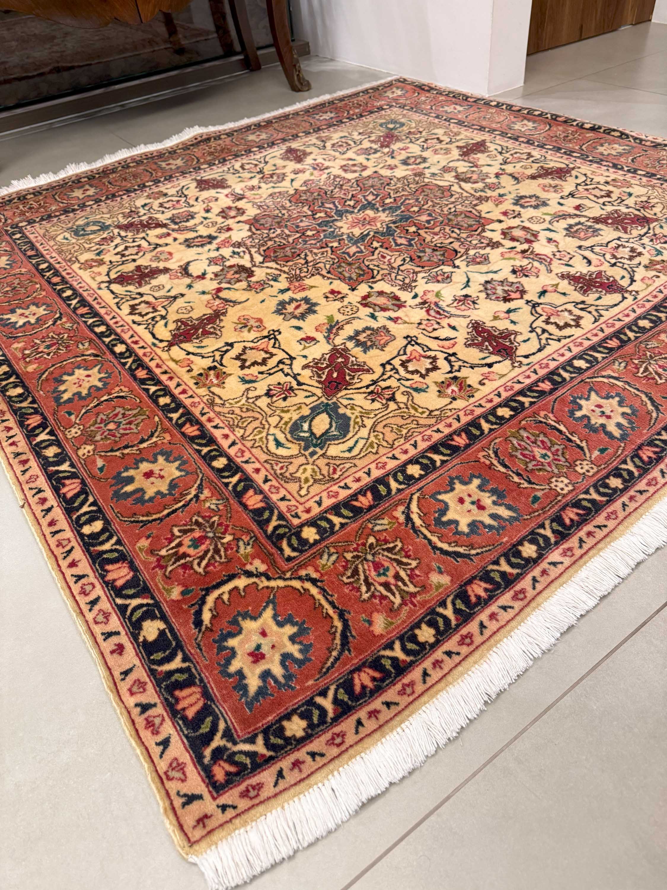 Tapete Persa Tabriz Nache 150x150cm
