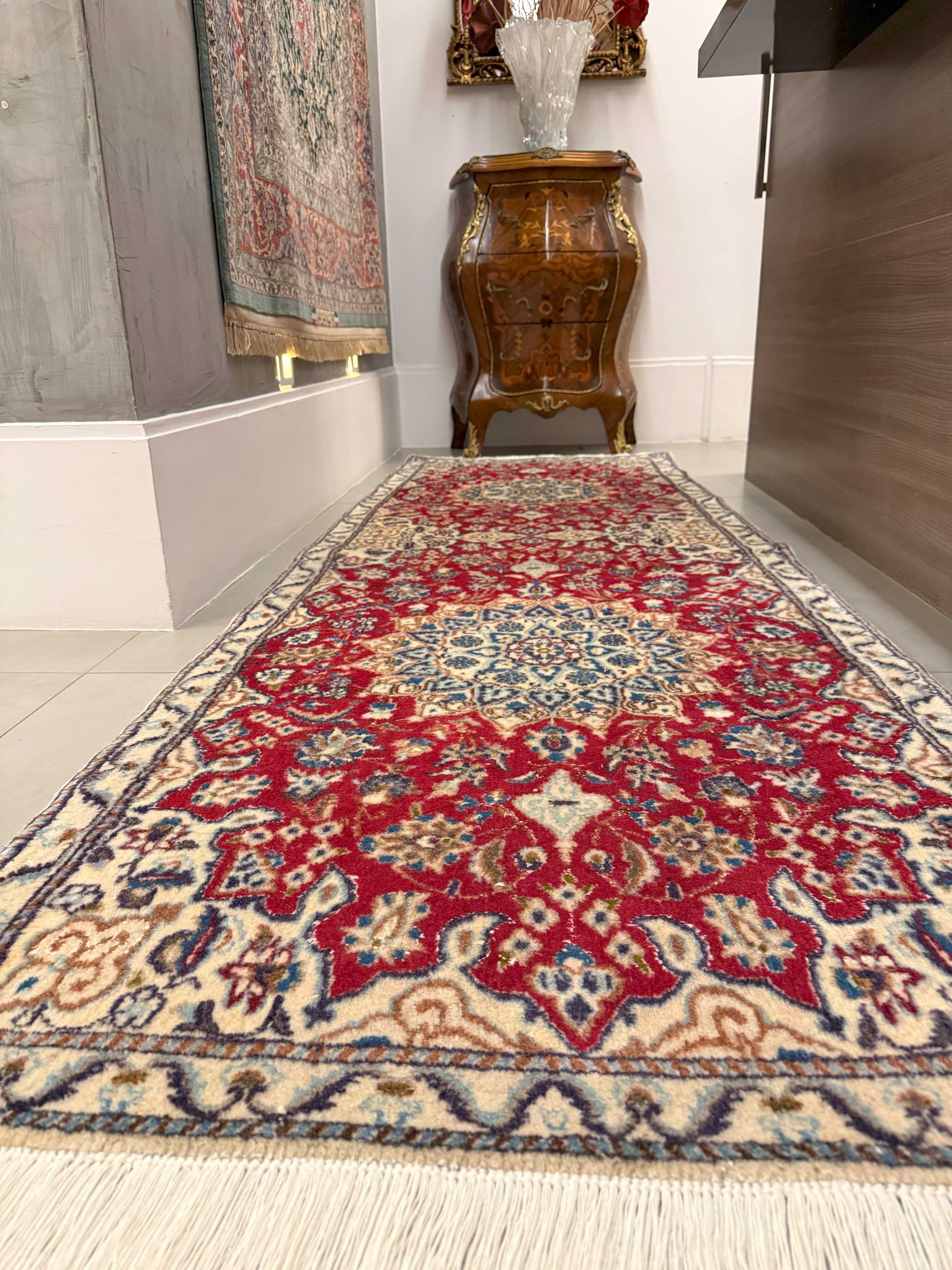 Passadeira Persa Nain 263x87cm