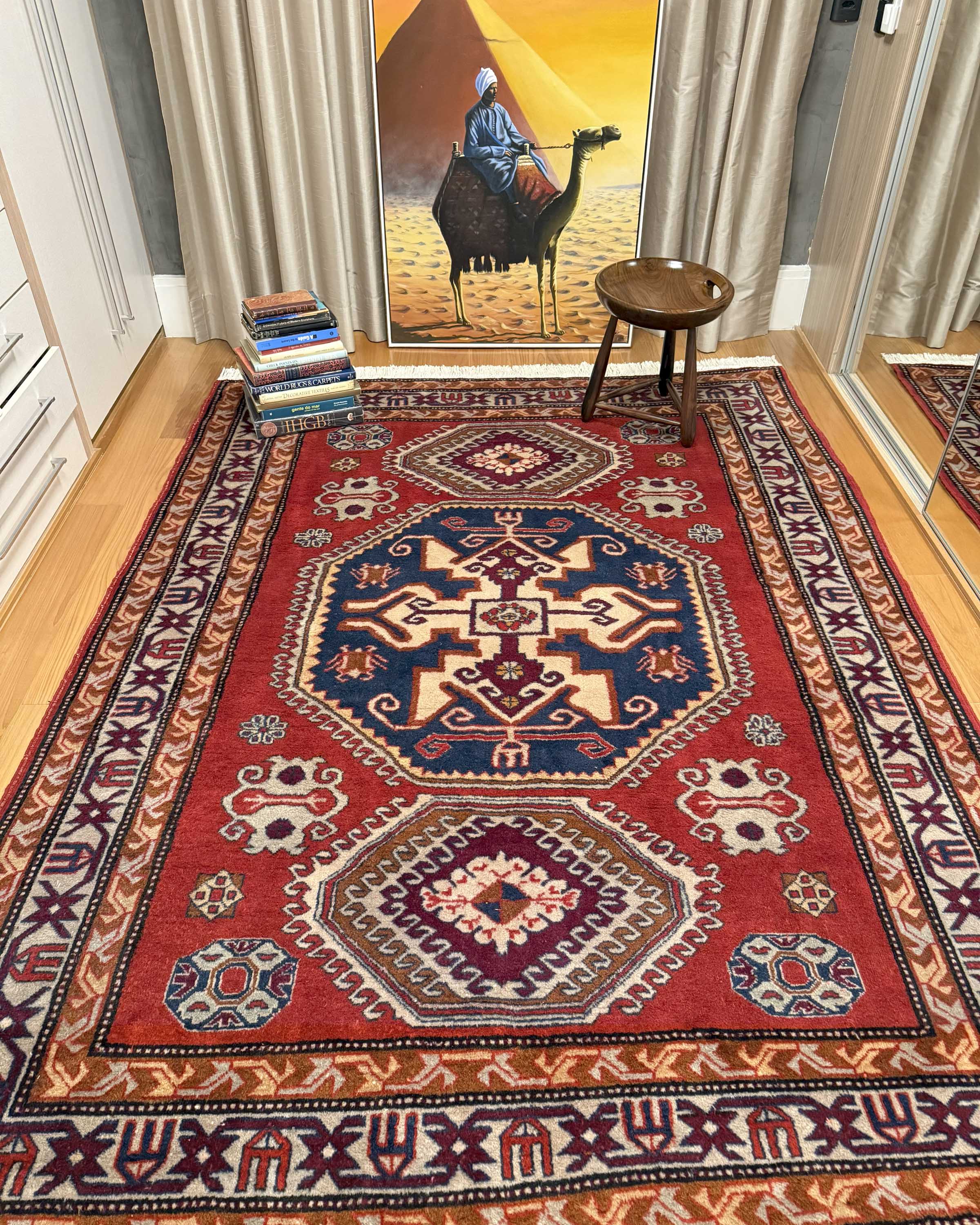 Tapete Persa Azerbaijão (Geométrico Clássico) 240x183cm