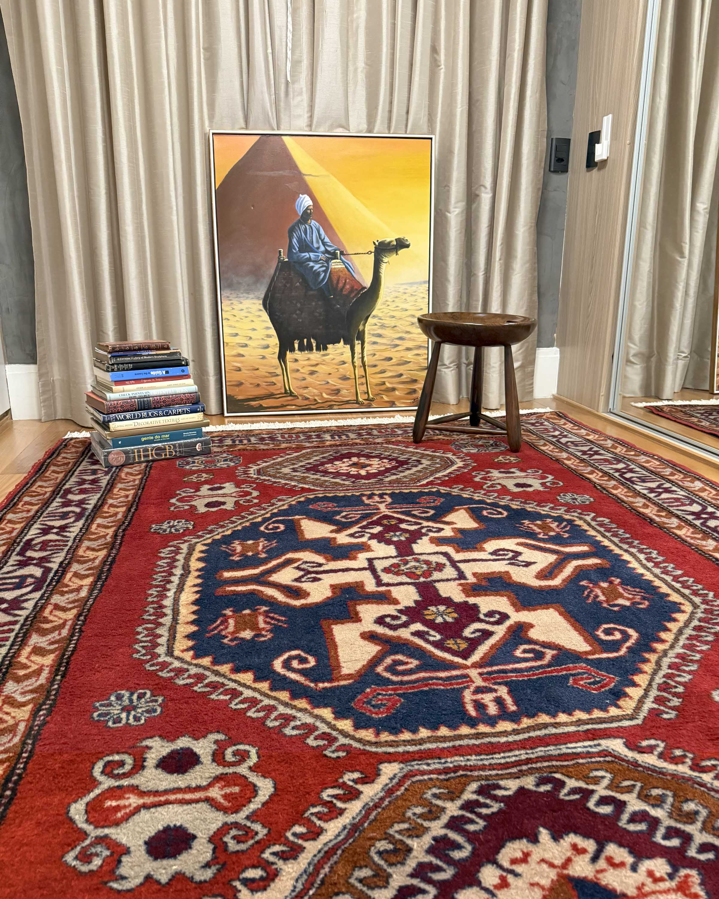 Tapete Persa Azerbaijão (Geométrico Clássico) 240x183cm