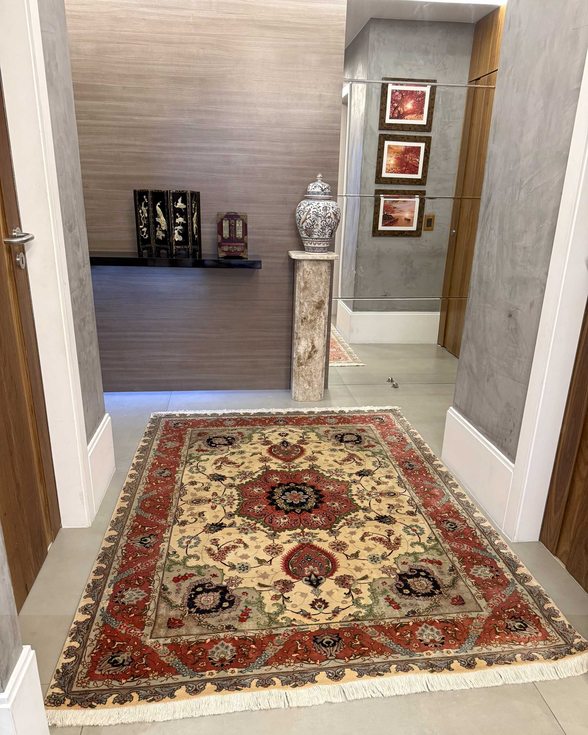 Tapete Persa Tabriz (Extra Fino) 197x151cm