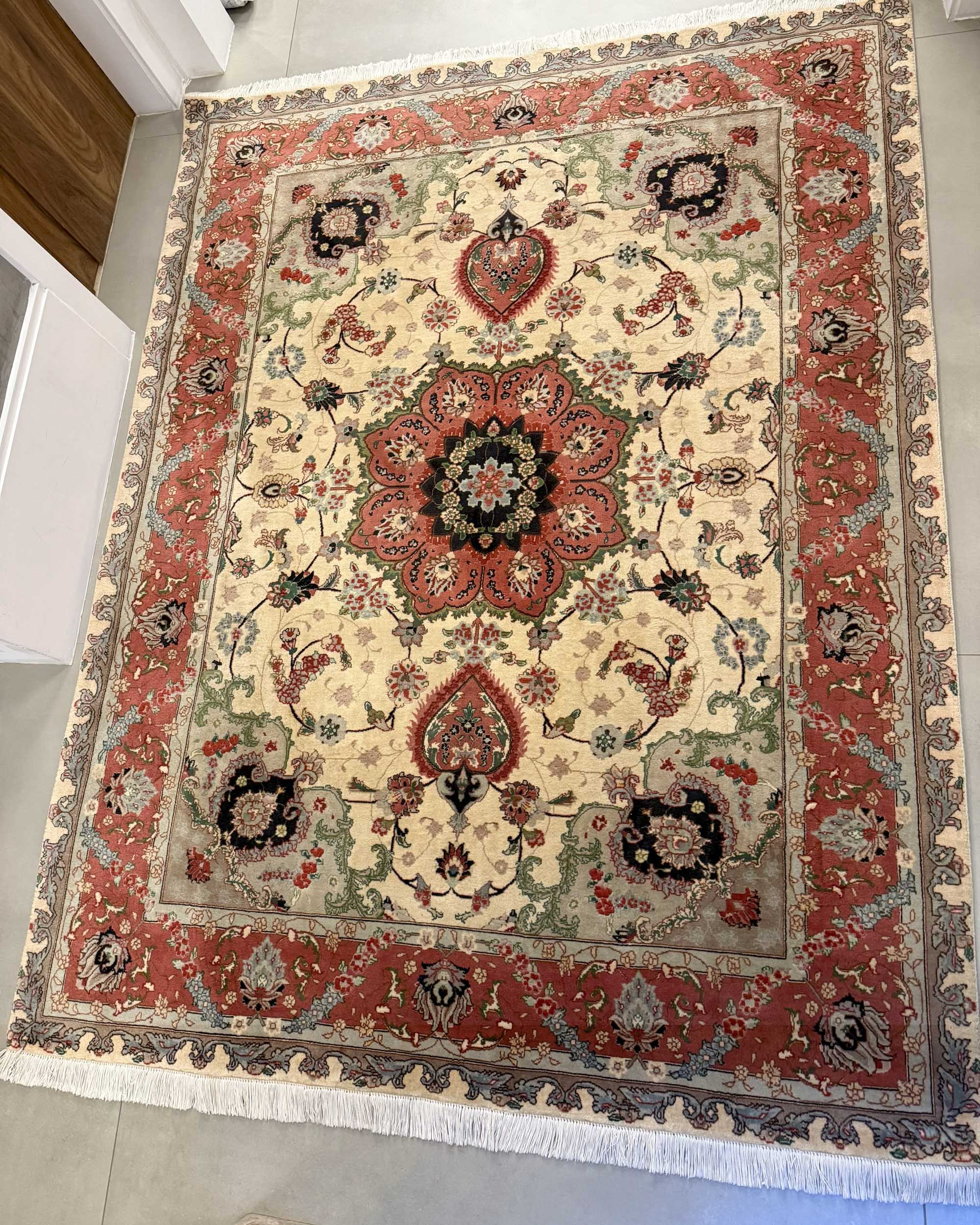 Tapete Persa Tabriz (Extra Fino) 197x151cm