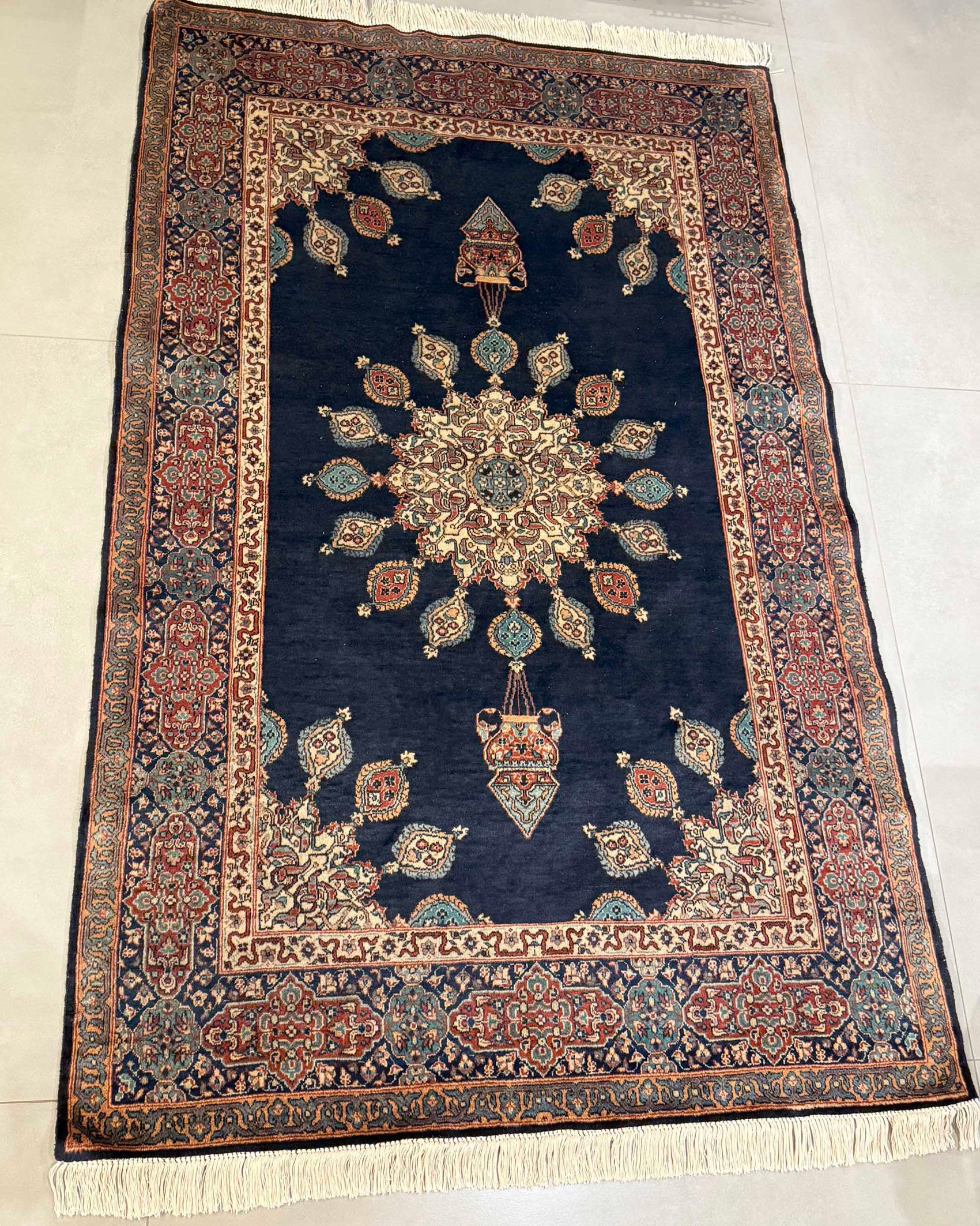 Tapete Tabriz Indiano  205x140cm