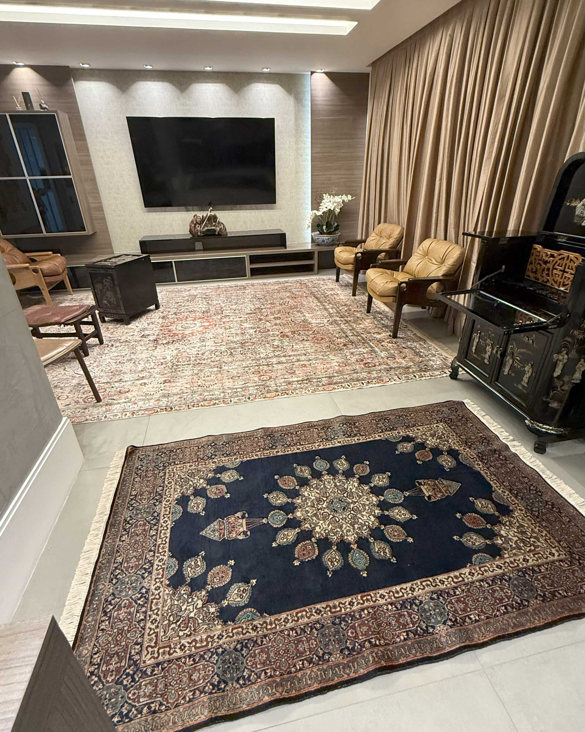 Tapete Tabriz Indiano  205x140cm