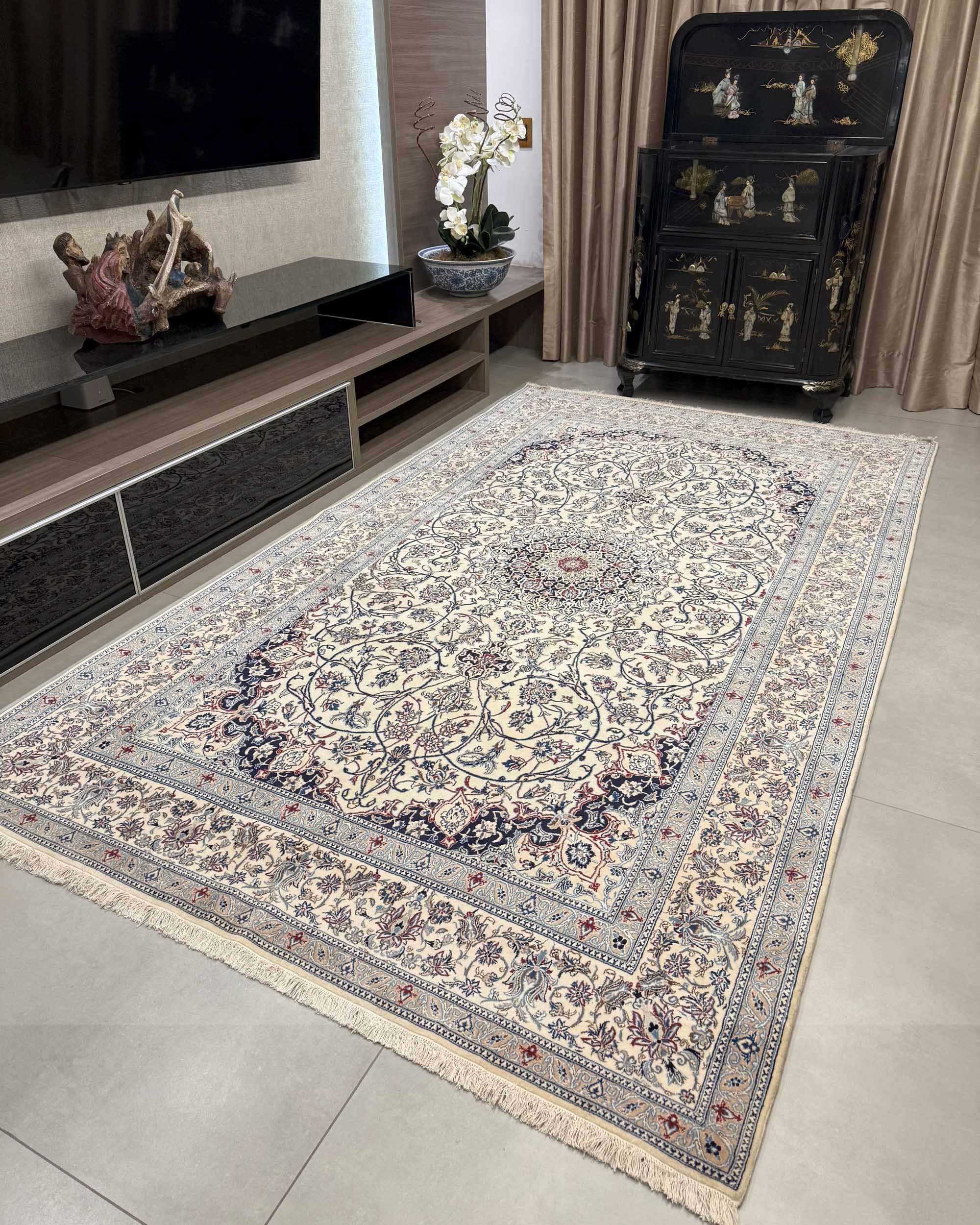 Tapete Persa Nain Extra Fino 293x172cm
