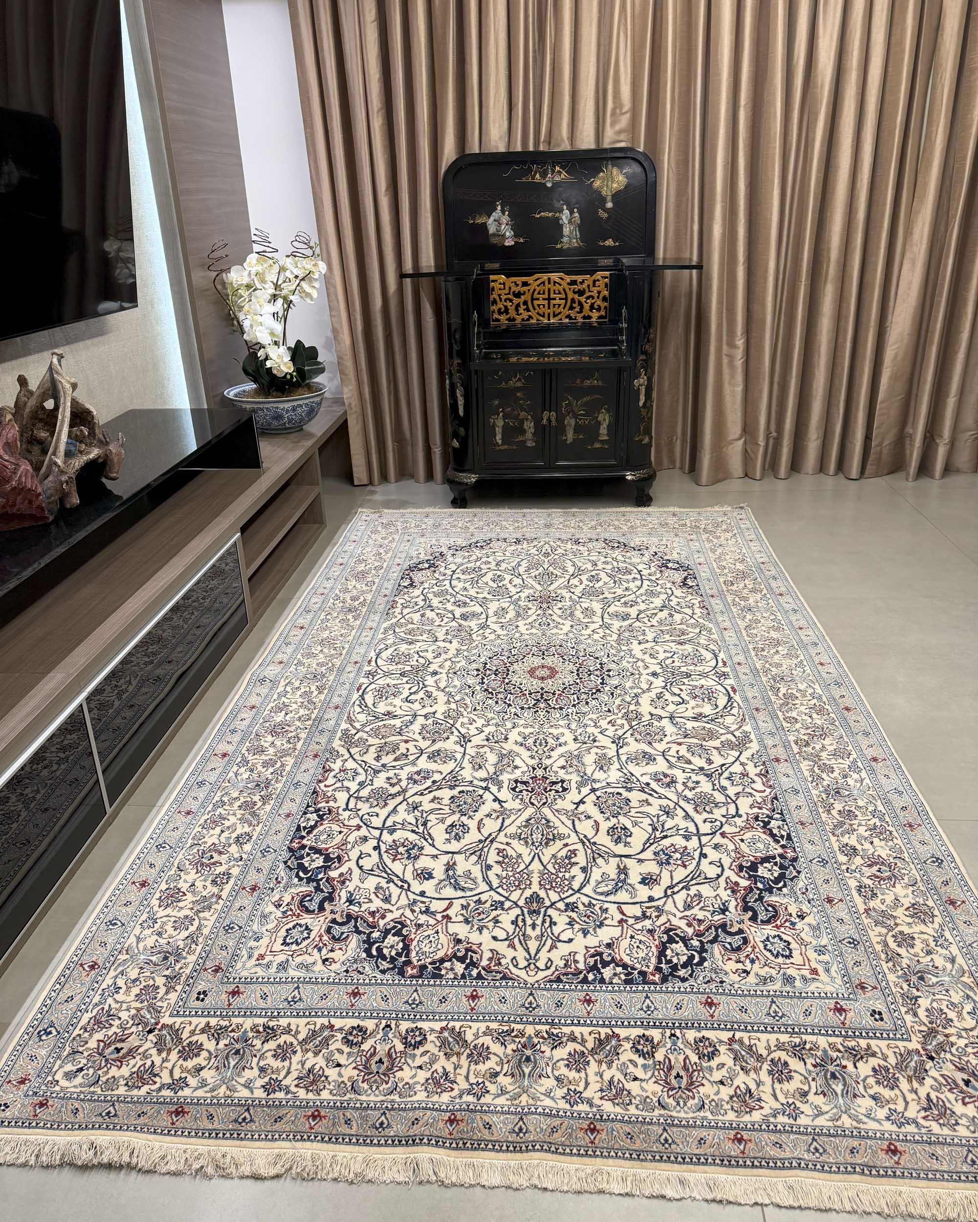 Tapete Persa Nain Extra Fino 293x172cm