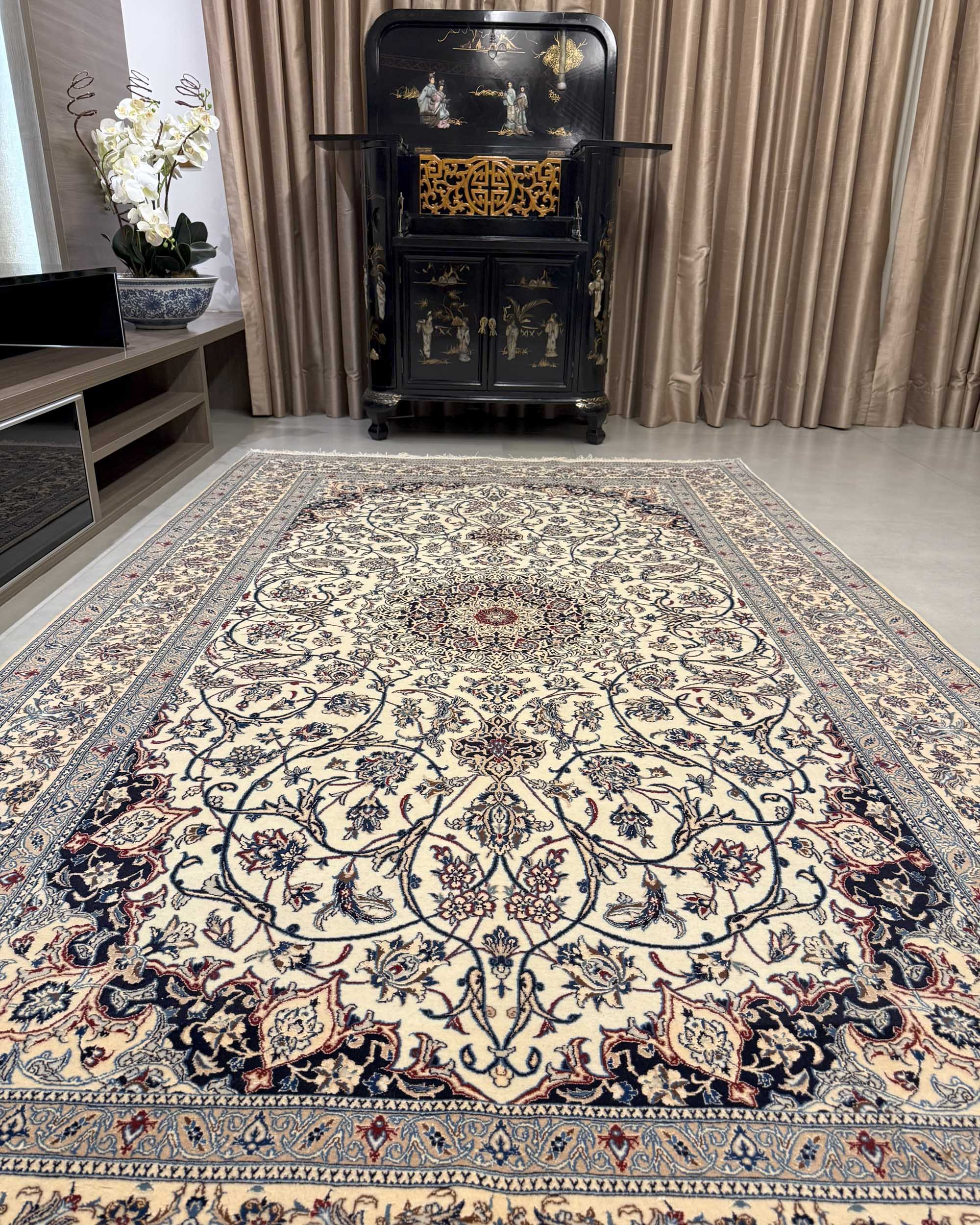 Tapete Persa Nain Extra Fino 293x172cm