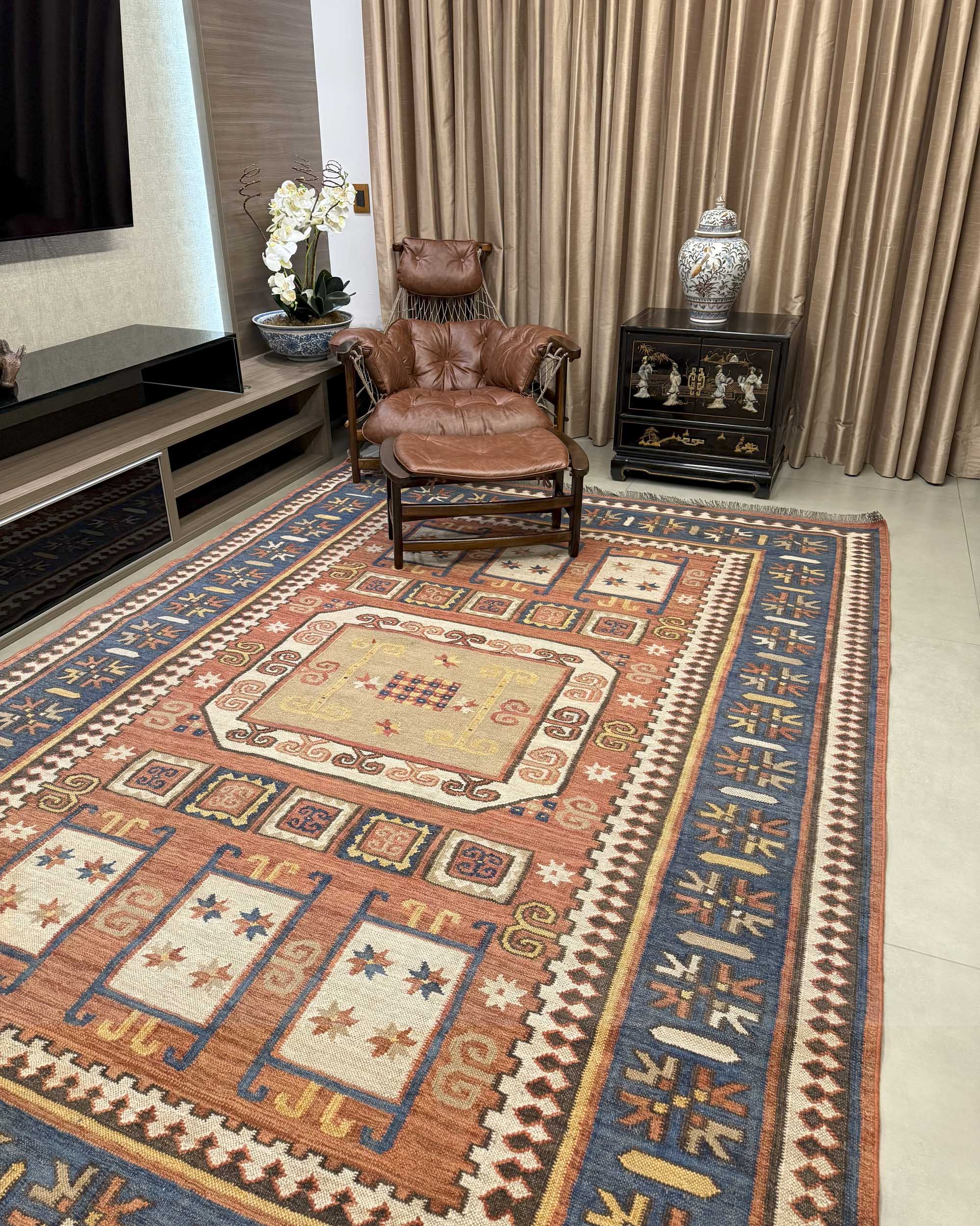 Tapete Kilim Indiano 307x214cm