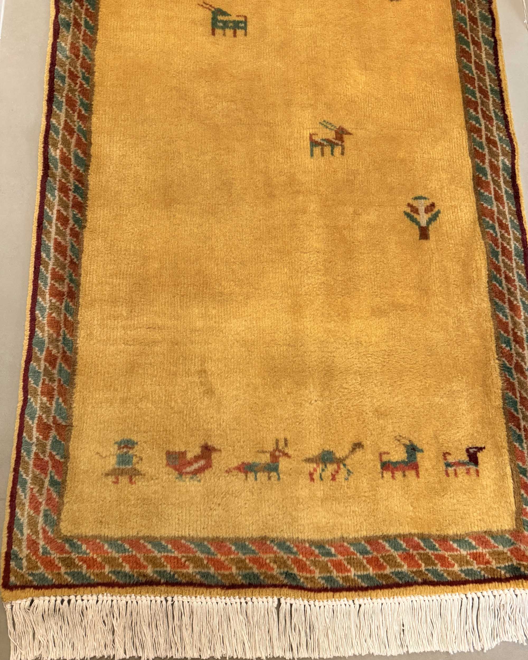 Passadeira Gabbeh Indiana 242x75cm