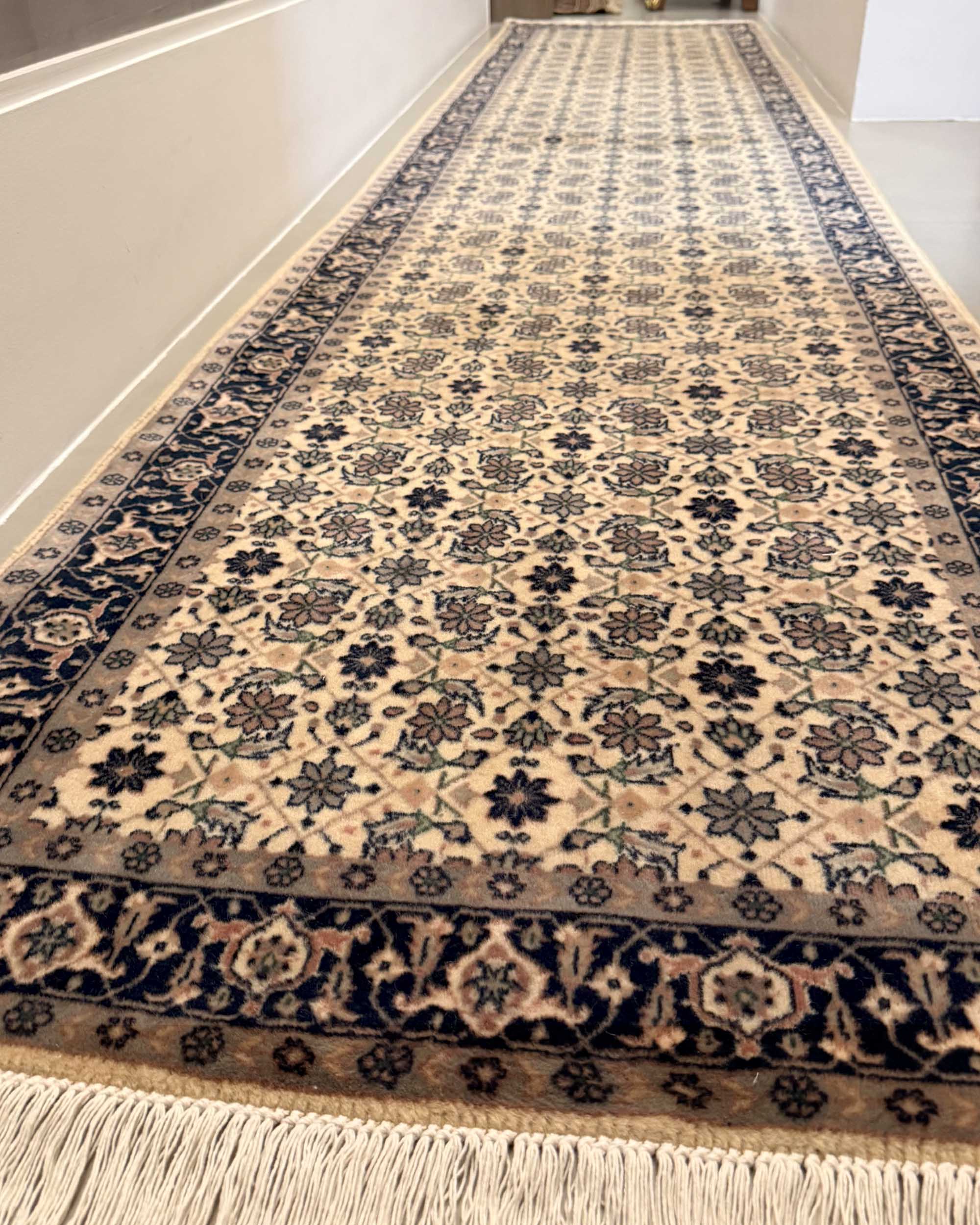Passadeira Isfahan Sino 366x77cm