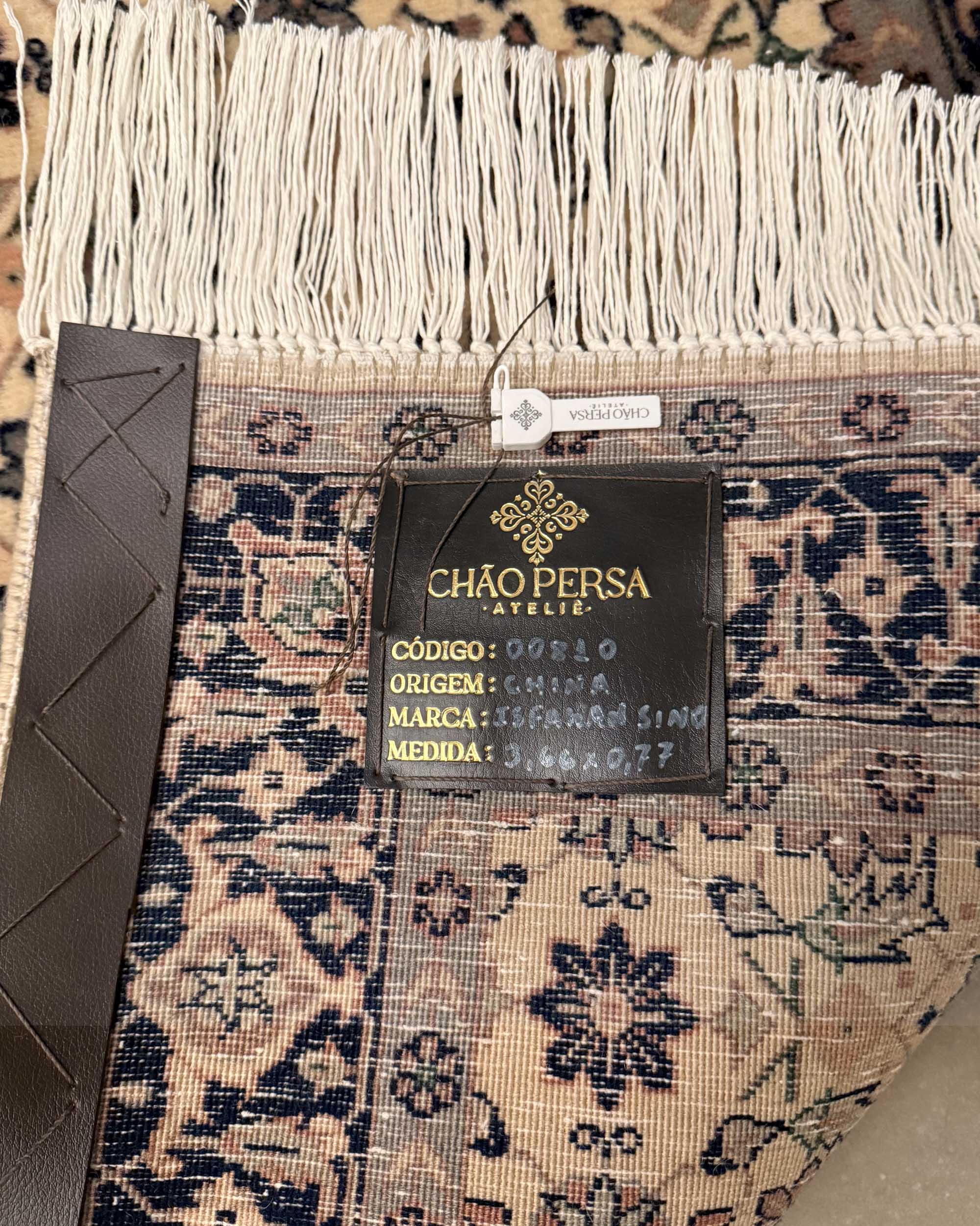 Passadeira Isfahan Sino 366x77cm