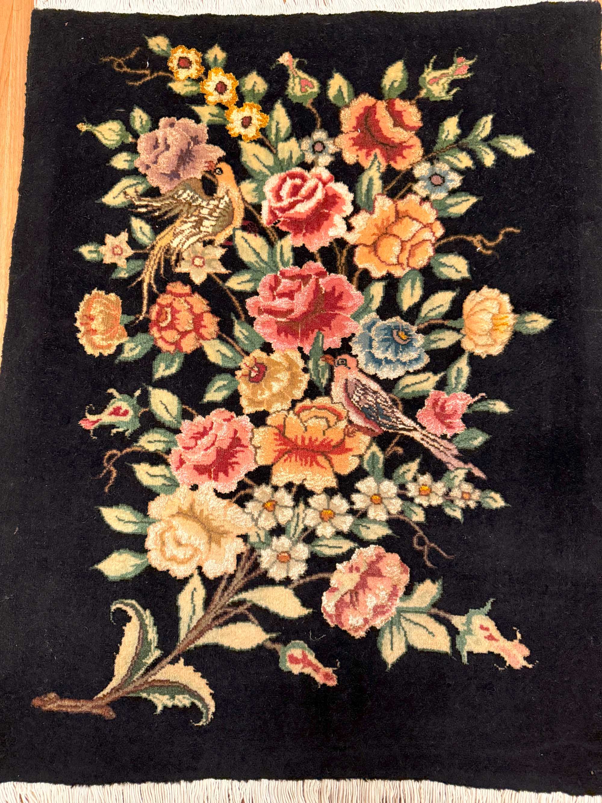 Tapetes Persas Tabriz – Painéis Florais de Coleção