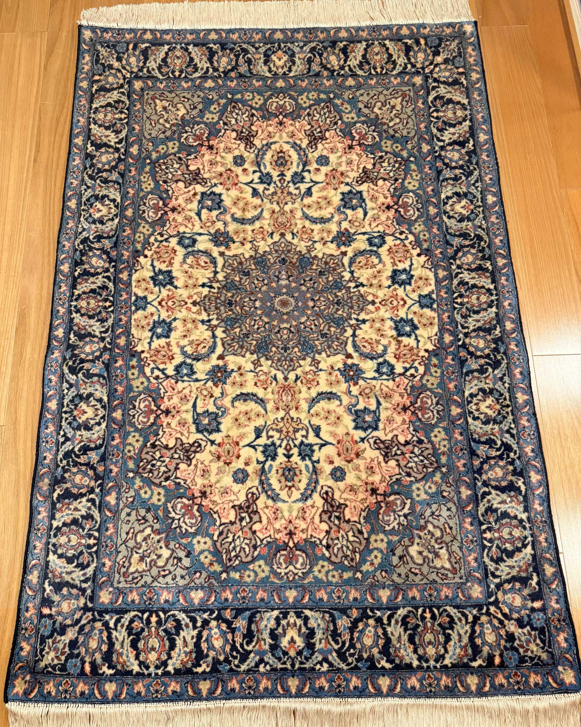 Tapete Persa Isfahan (Lã e Seda) 159x103cm  00505