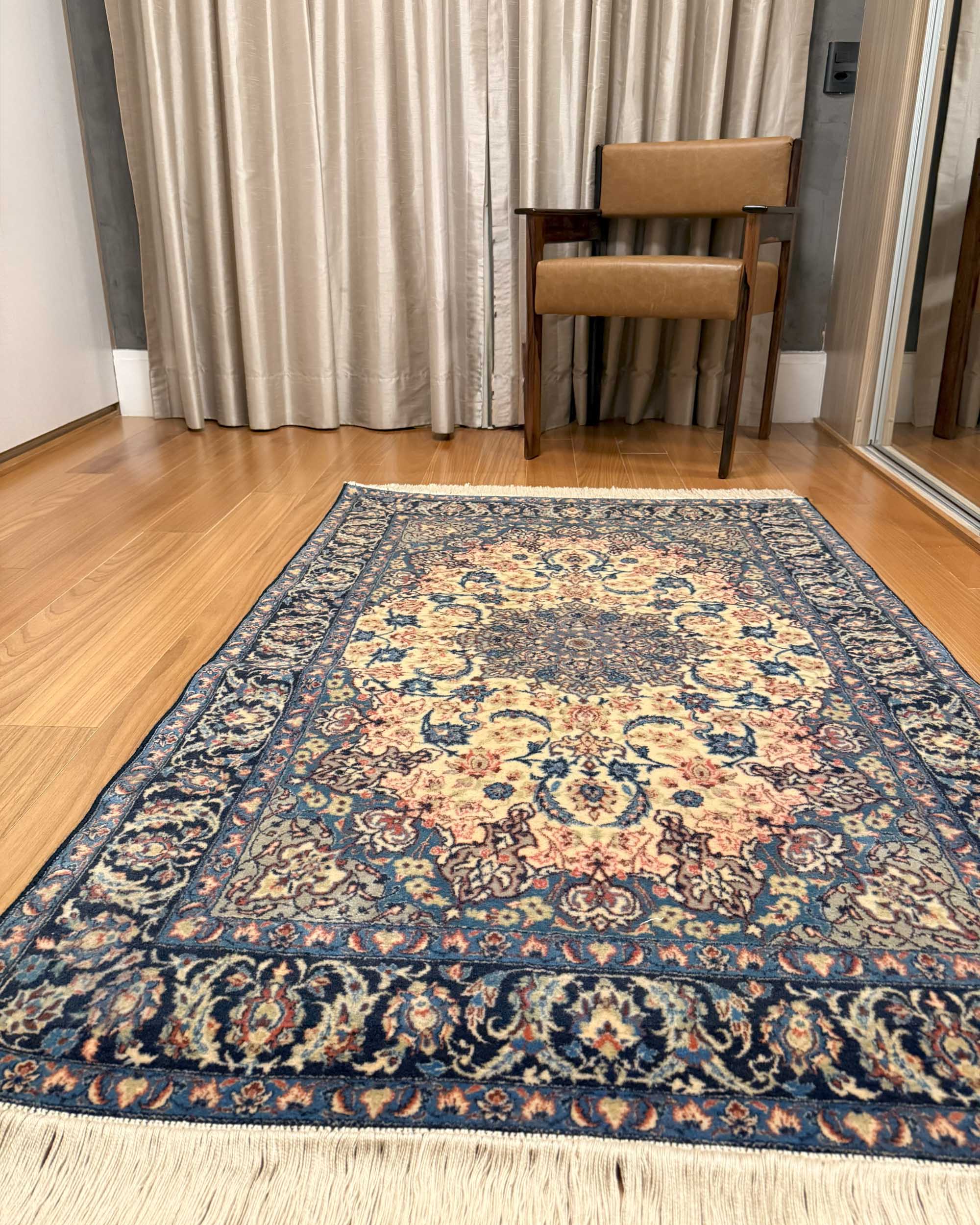 Tapete Persa Isfahan (Lã e Seda) 159x103cm  00505