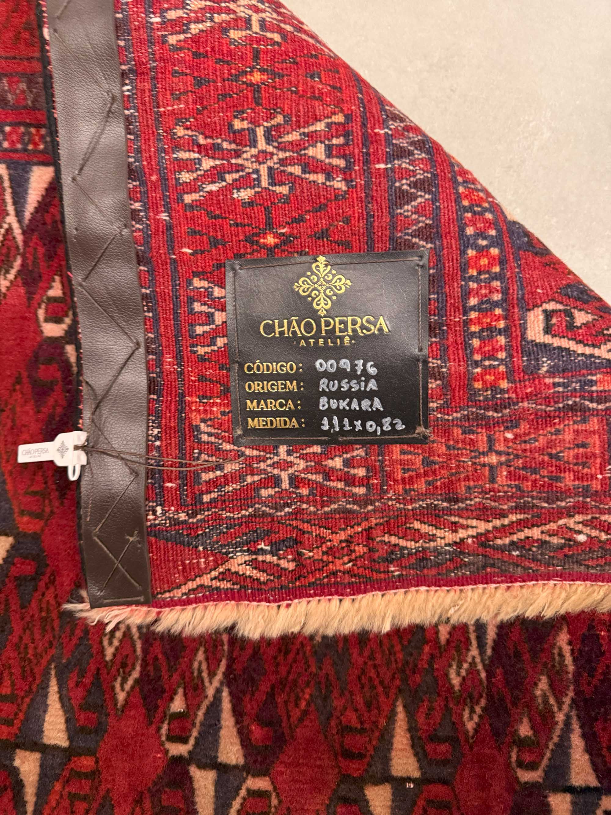 Tapete Bokhara (Geometria Tribal Clássica)