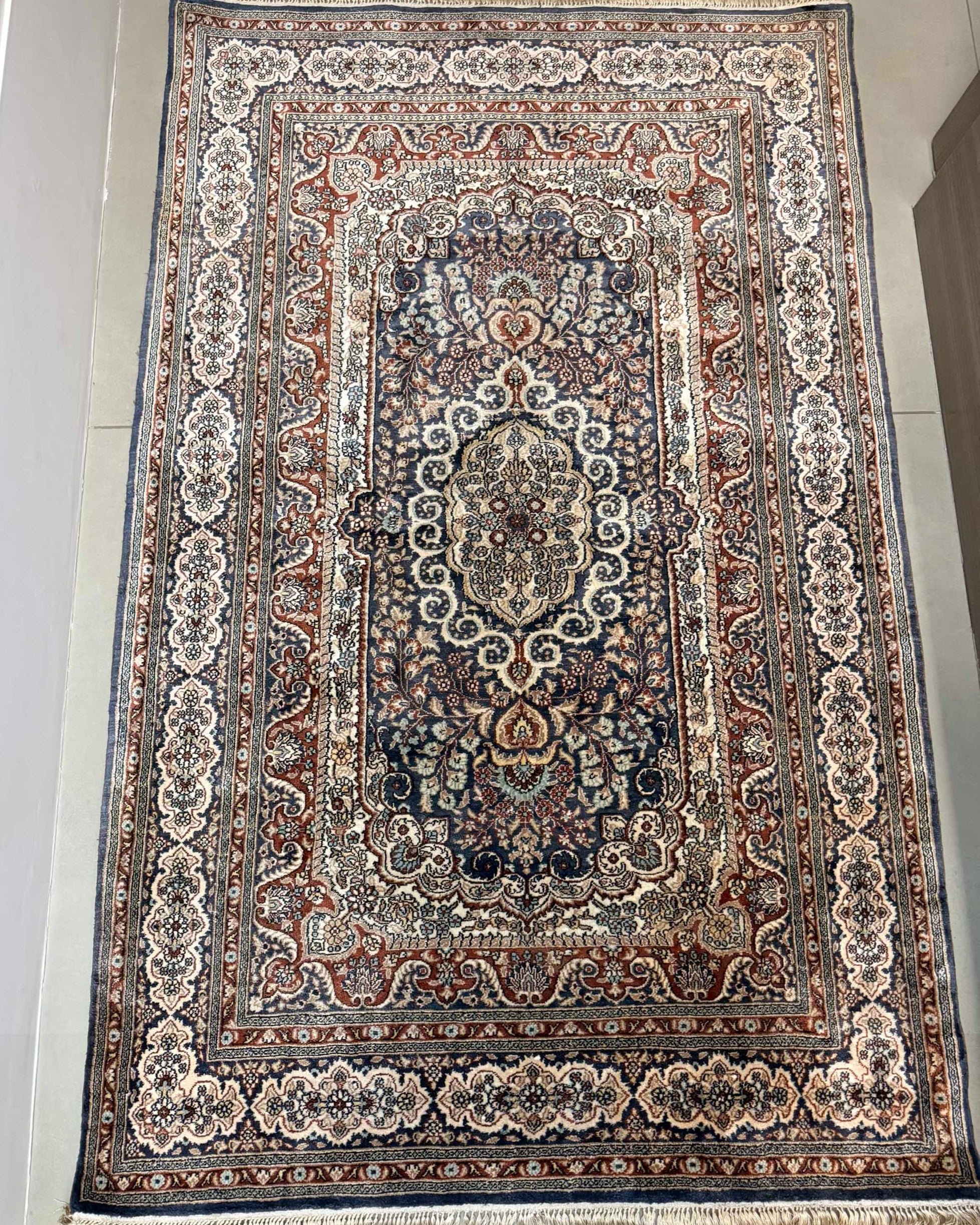 Tapete Persa Ghom (Lã e Seda) 154x94cm