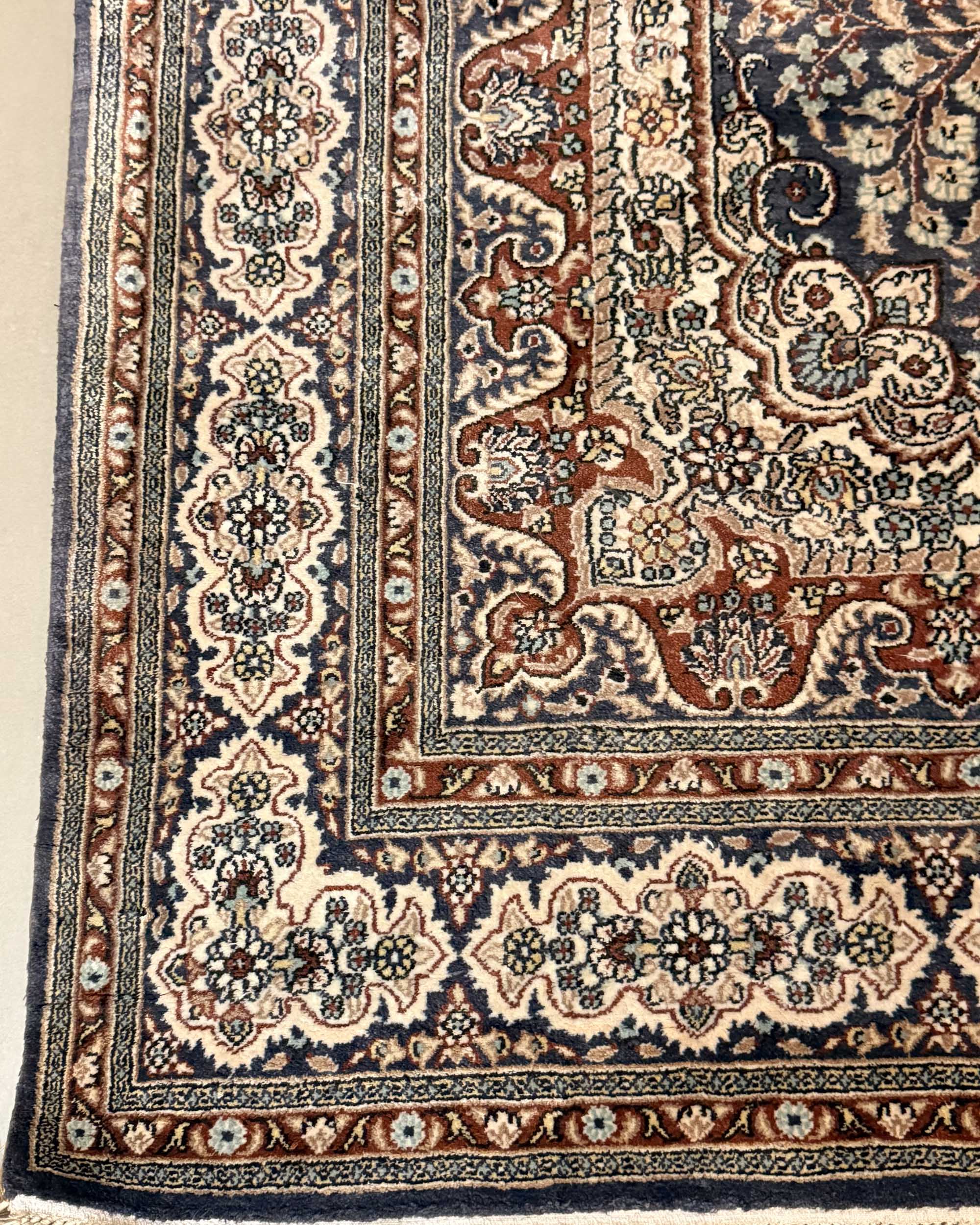 Tapete Persa Ghom (Lã e Seda) 154x94cm