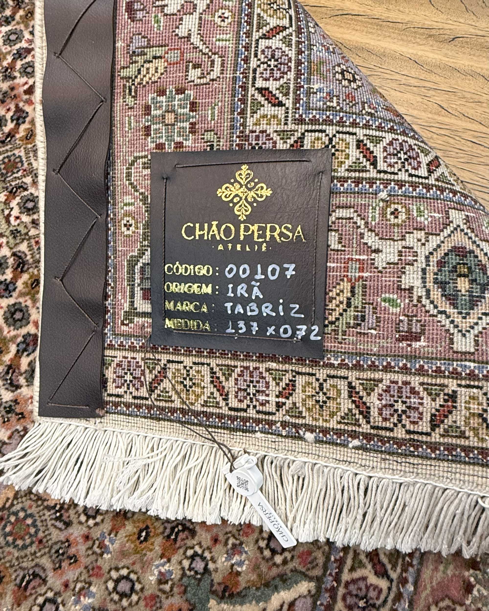 Tapete Persa Tabriz 137x72cm