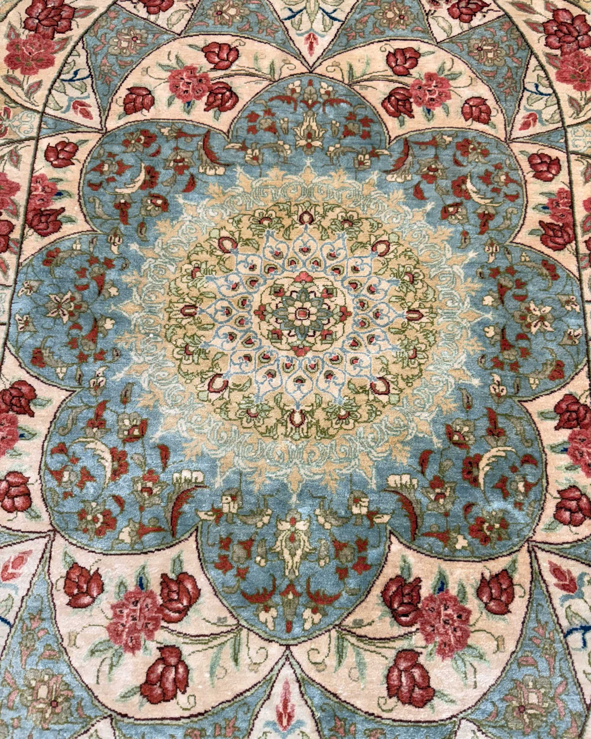 Tapete Persa Ghom 128x78cm   (VENDIDO)