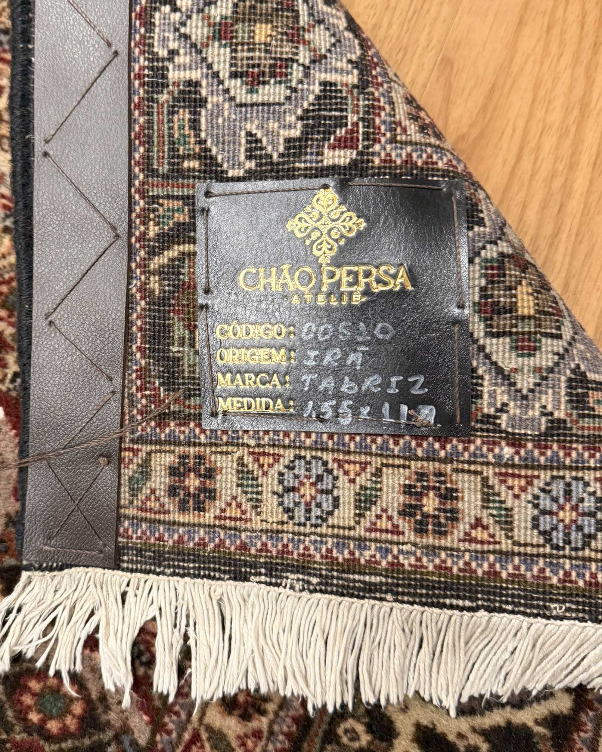 Tapete Persa Tabriz Iraniano 155x112cm