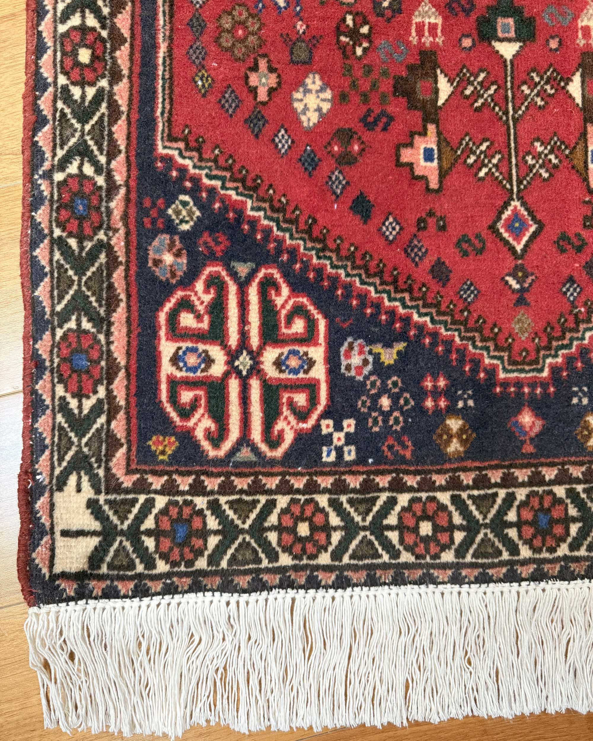 Tapete Persa Abadeh 1,03 x 0,62 m