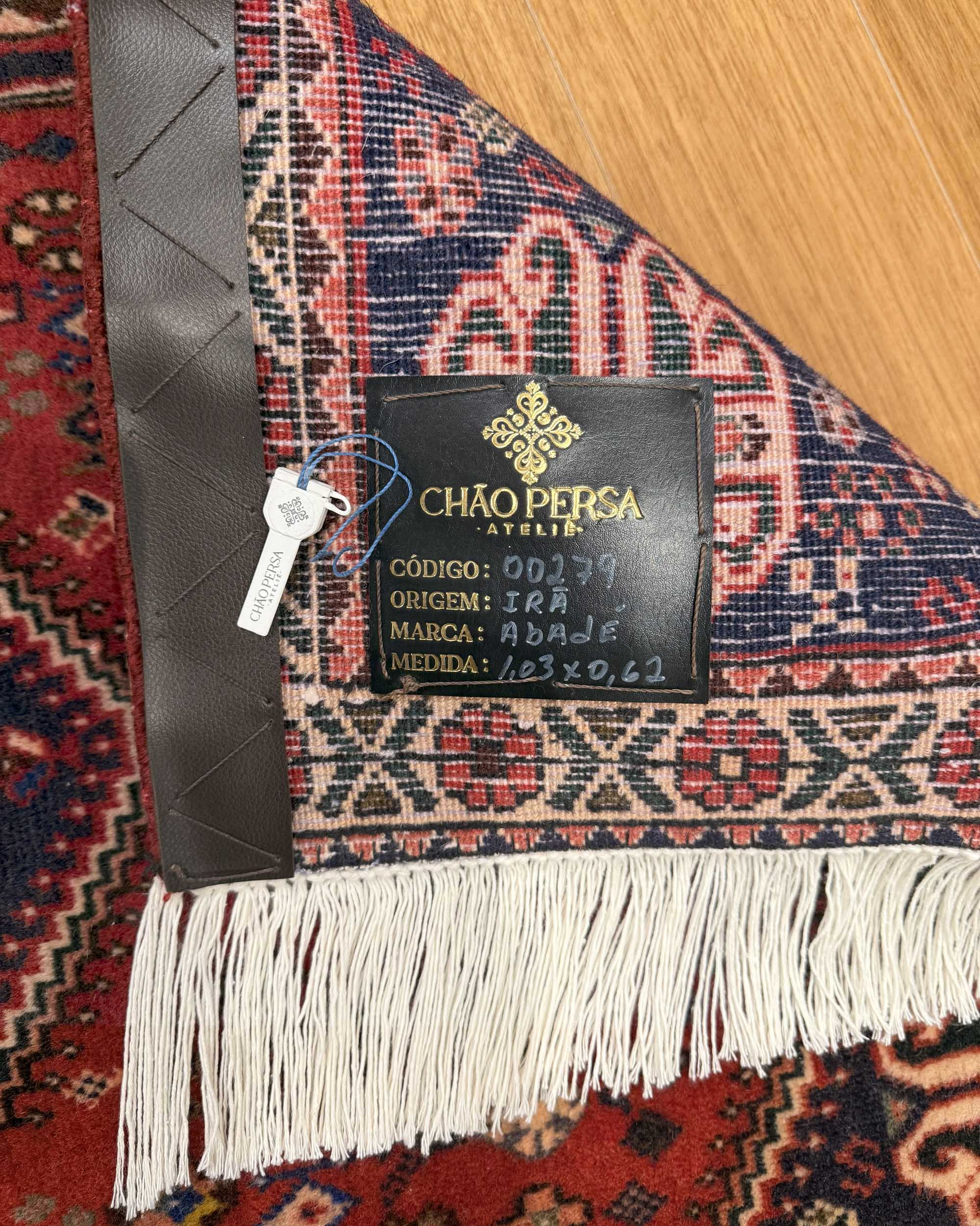 Tapete Persa Abadeh 1,03 x 0,62 m