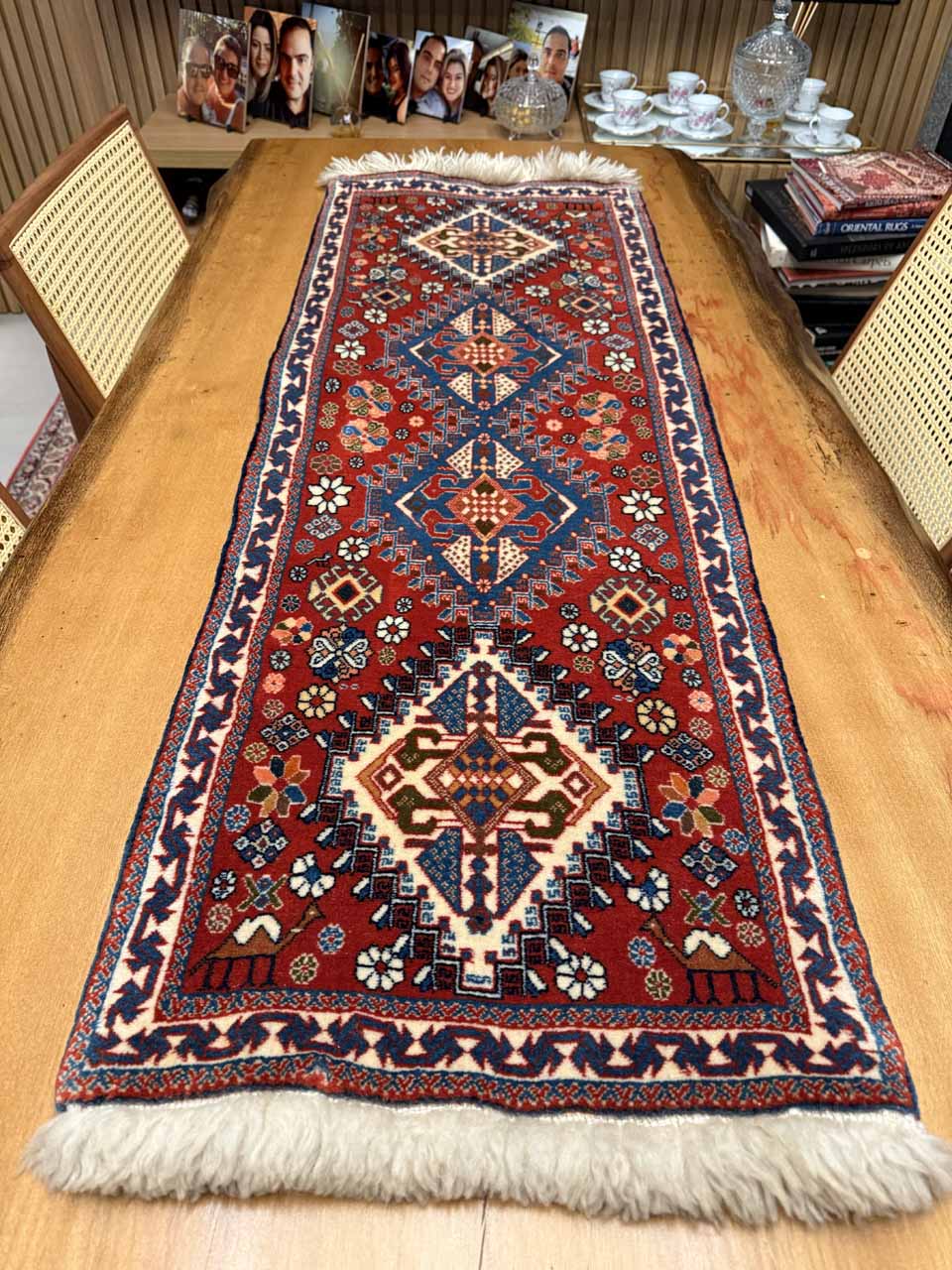 Passadeira Persa Yalameh - 1,22 x 0,42 m