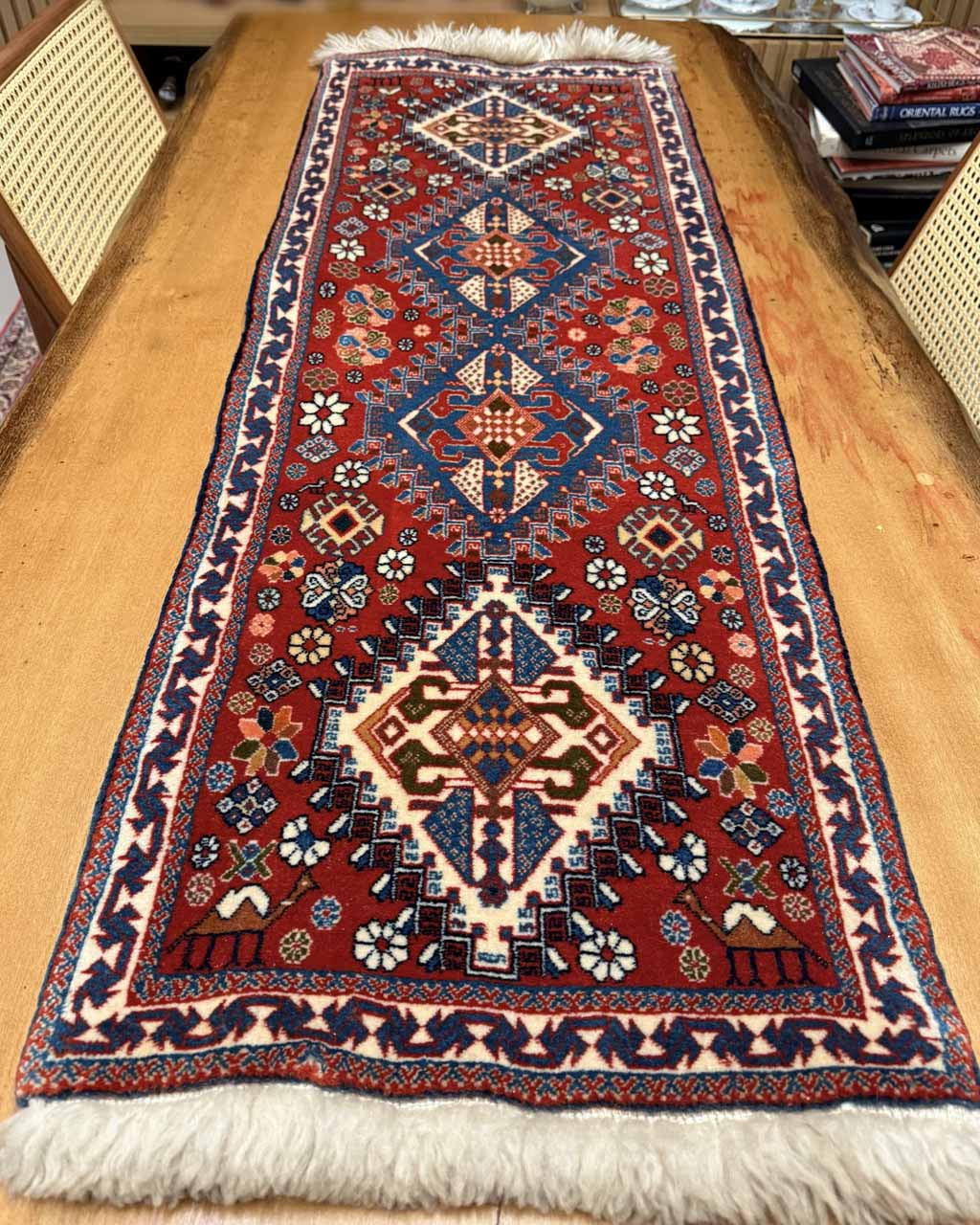 Passadeira Persa Yalameh - 1,22 x 0,42 m