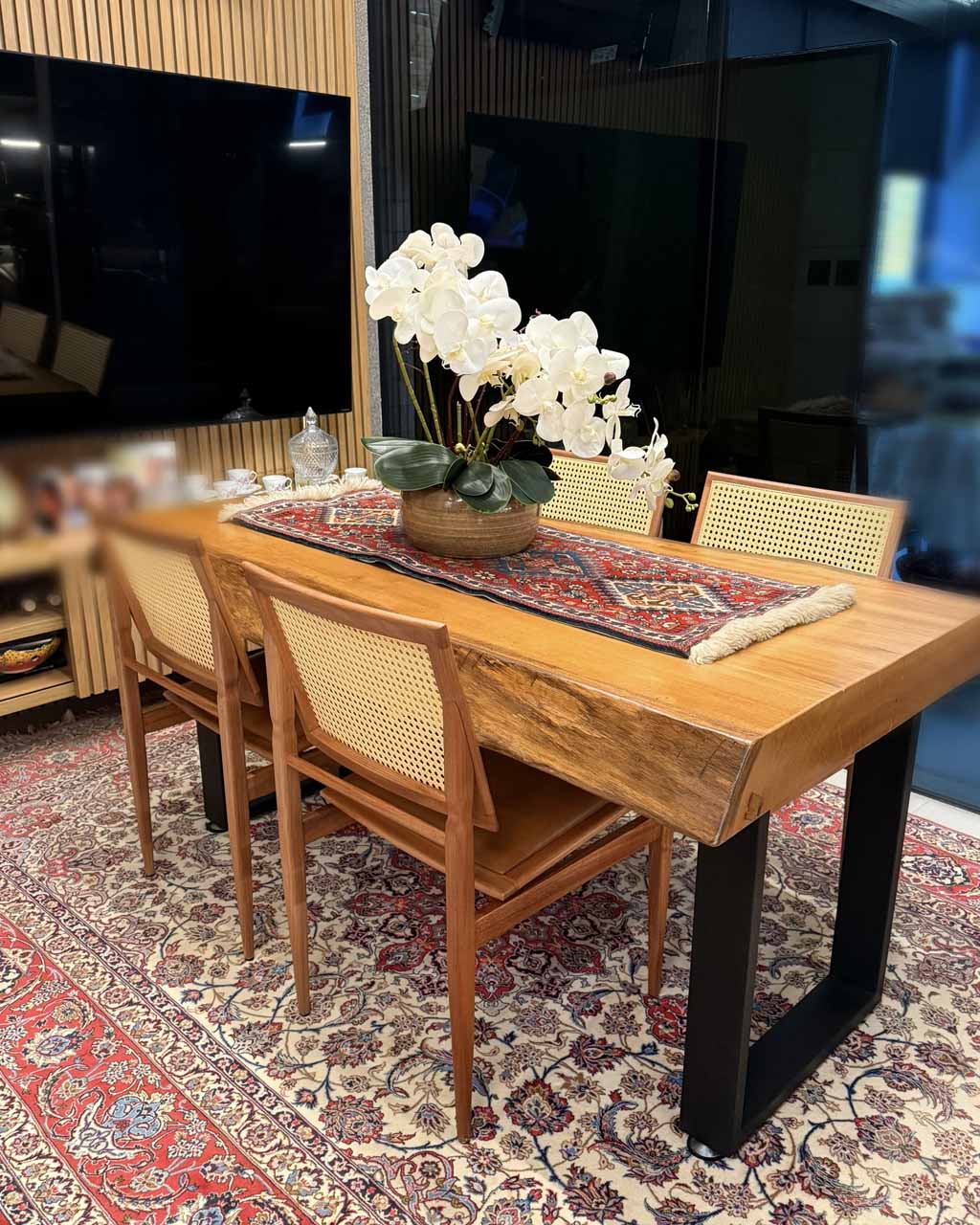 Passadeira Persa Yalameh - 1,22 x 0,42 m