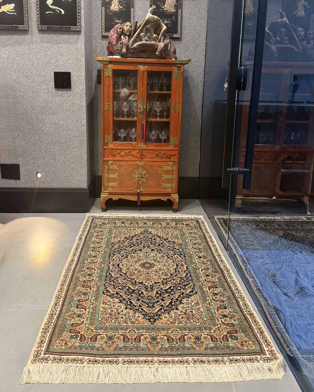 Tapete Persa Hereke (Seda de Luxo) - 1,48 x 0,97 m