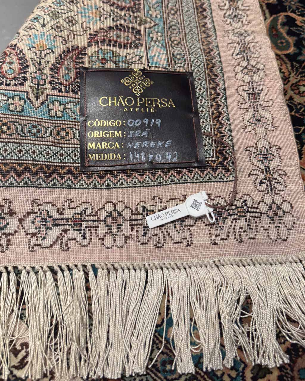 Tapete Persa Hereke (Seda de Luxo) - 1,48 x 0,97 m