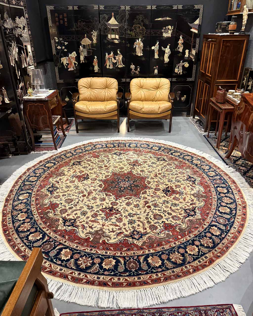 Tapete Tabriz (Raridade Circular) - 2,45 m