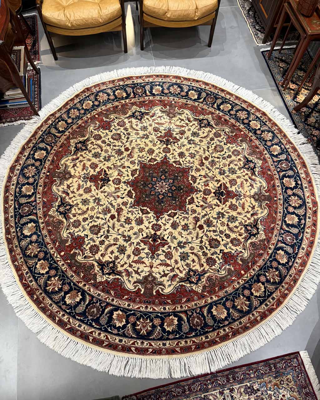 Tapete Tabriz (Raridade Circular) - 2,45 m