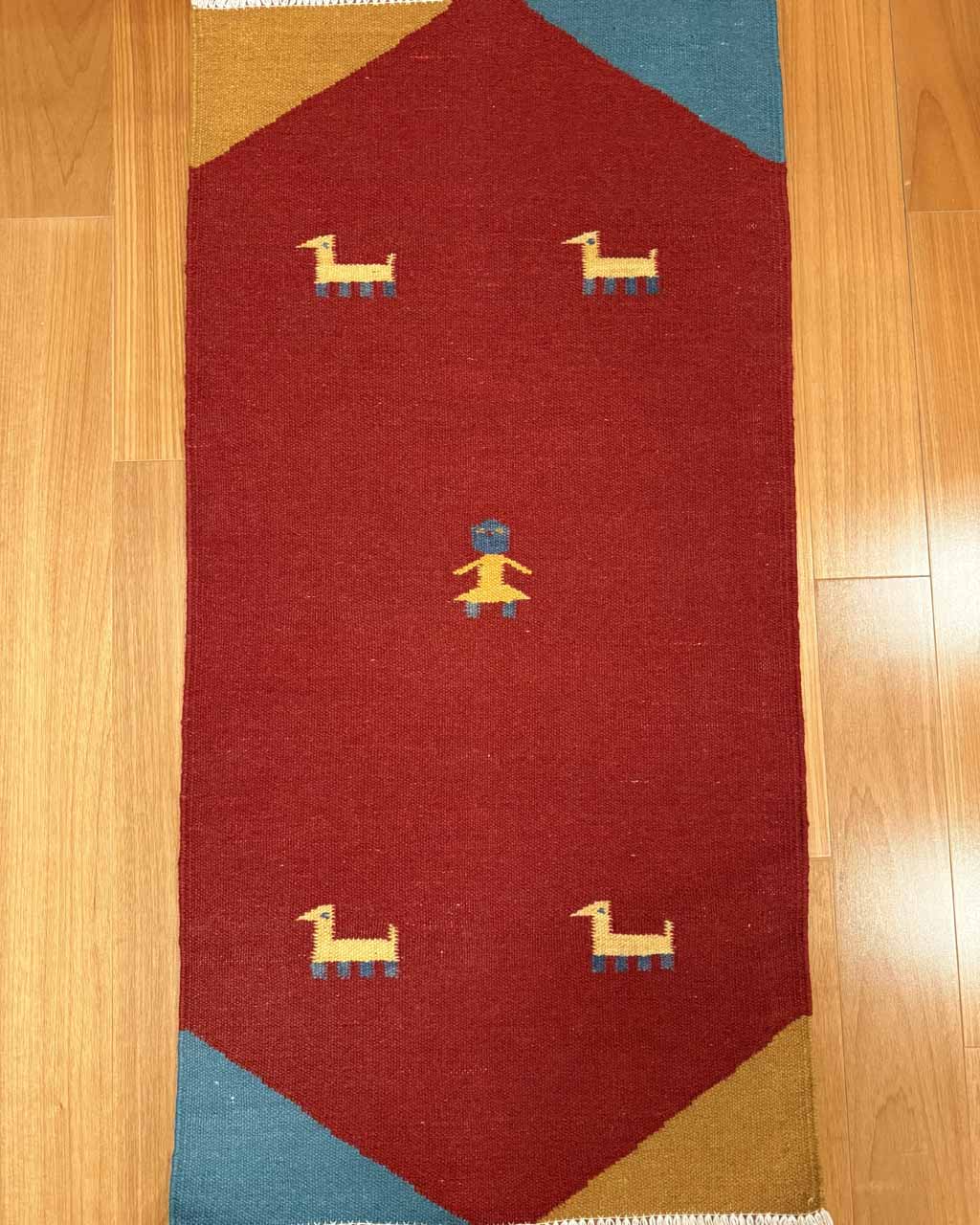 Tapete Persa Kilim Gabbeh - 1,34 x 0,66 m