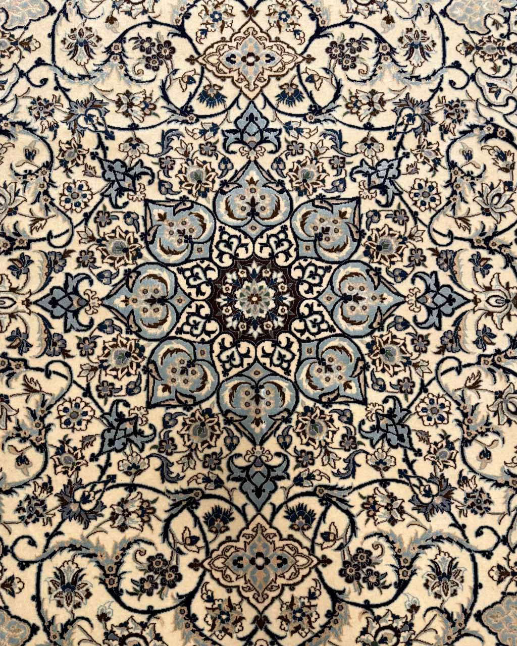 Tapete Persa Nain Habibian - 2,17 × 1,26 m