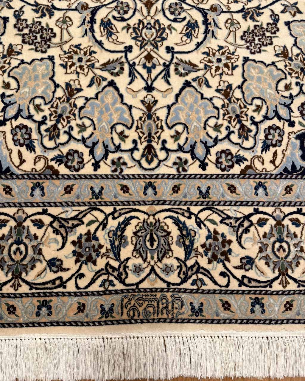 Tapete Persa Nain Habibian - 2,17 × 1,26 m